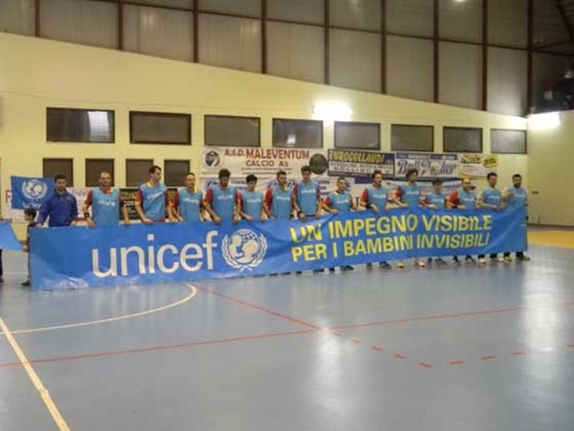 A.S.D. Pallamano Benevento e UNICEF insieme per i Bambini