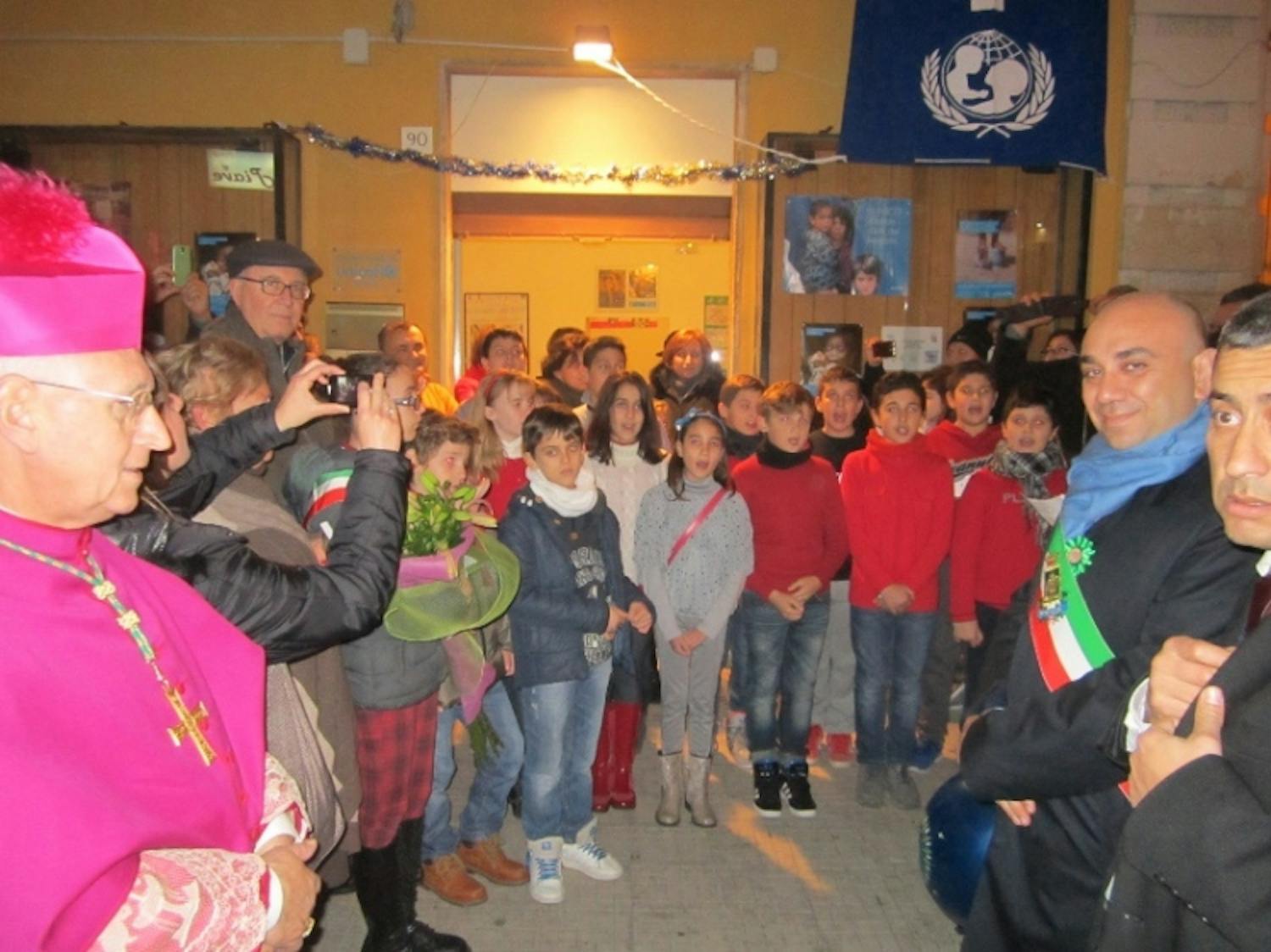 Siracusa: i ragazzi del Consiglio Comunale cantano per l'UNICEF