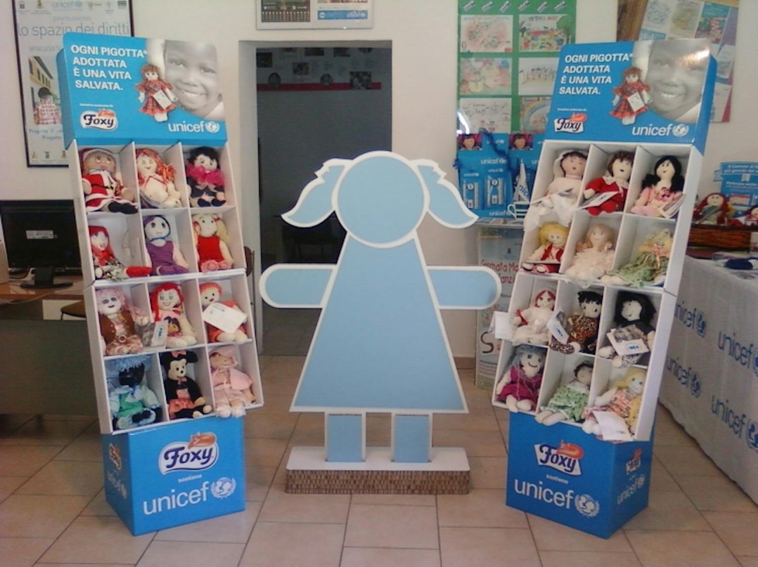 Siracusa: La maxi Pigotta dell'UNICEF si presenta al Carnevale