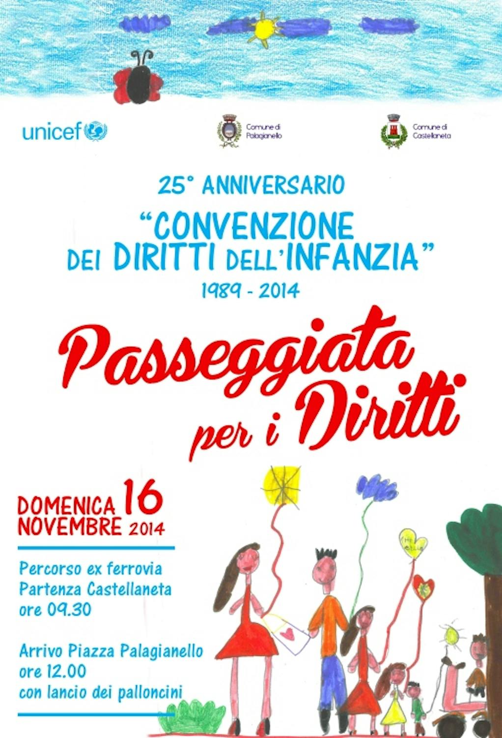 Taranto celebra i 25 anni dei diritti dei bambini