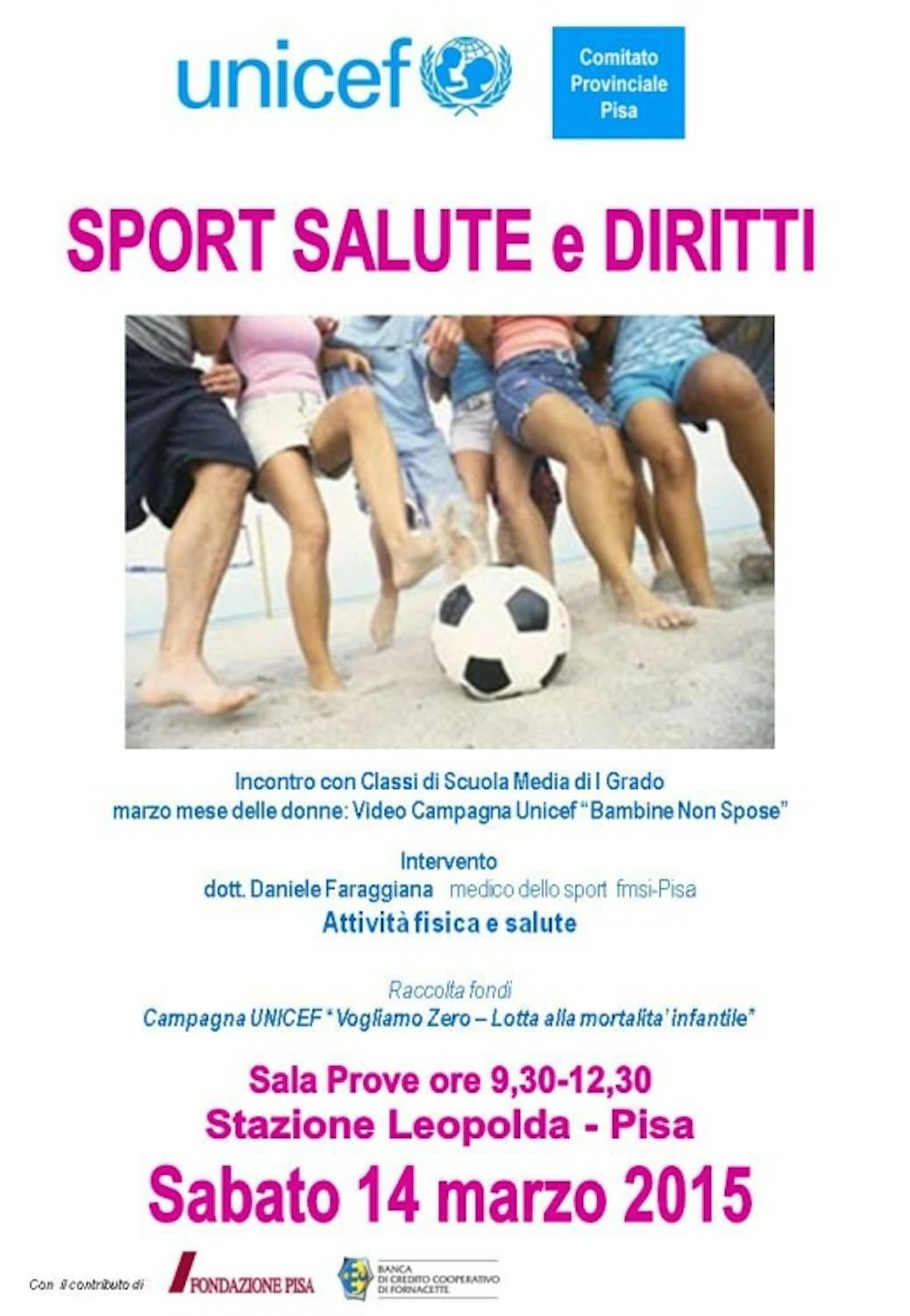 Pisa: una giornata di sport, salute e diritti