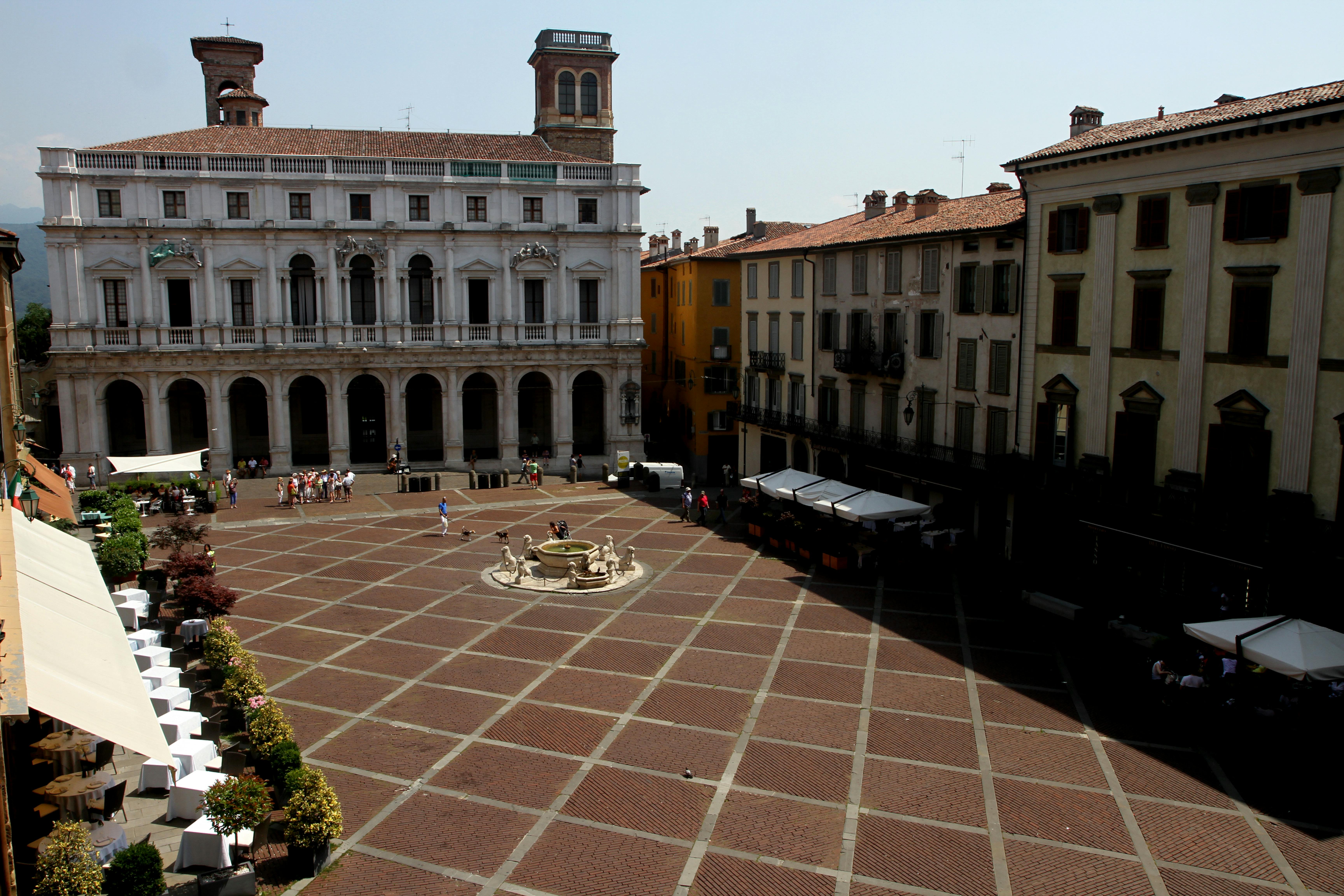 Piazza Vecchia a Bergamo