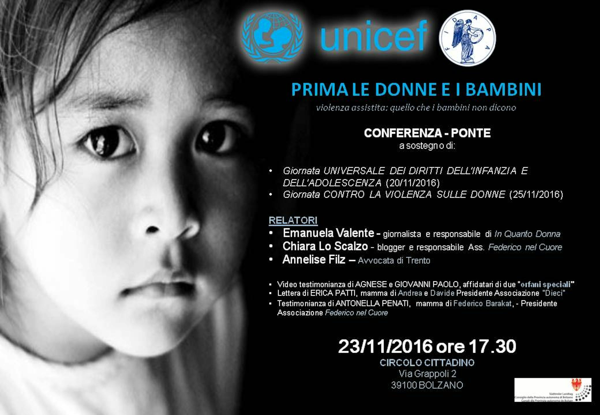 Programma dell'evento