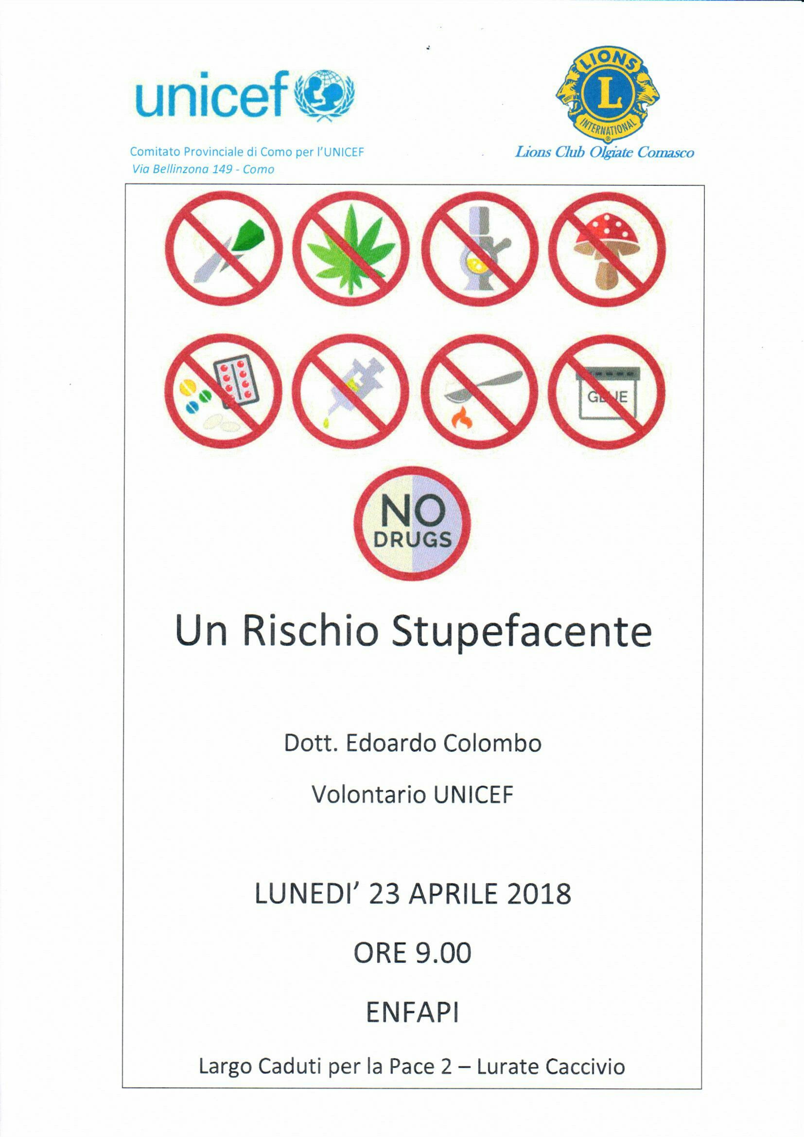 Un nuovo incontro a Olgiate Comasco