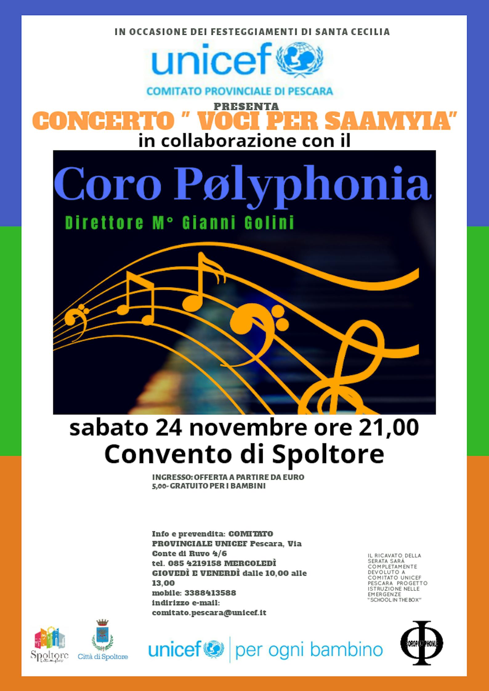 Locandina del concerto