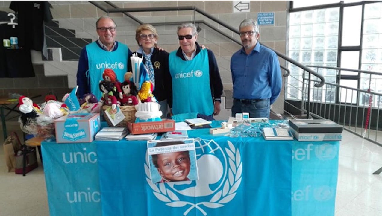 Da sinistra Mario Coviello, Angela Granata, Giuseppe Siciliano e Luigi Maria Caggiano