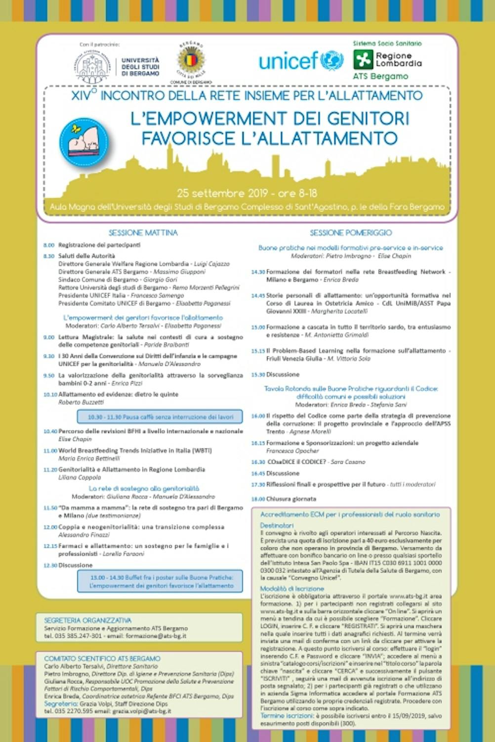 Programma dell'evento