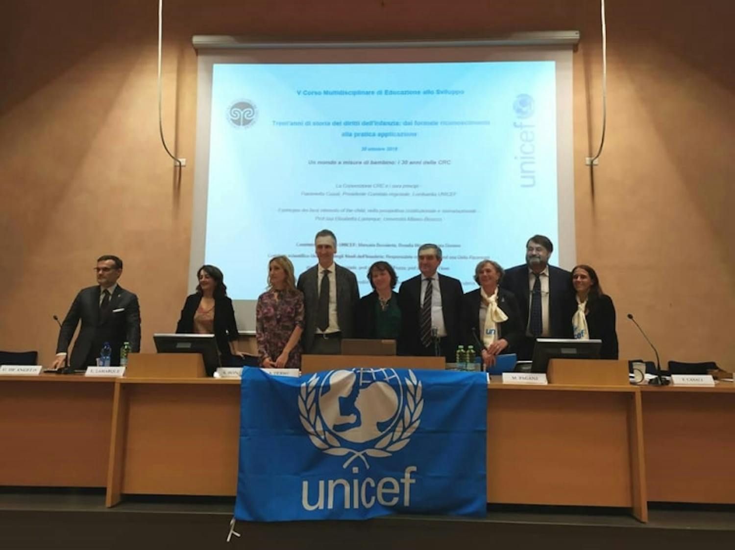  Inaugurato il V° Corso universitario UNICEF-INSUBRIA sui 