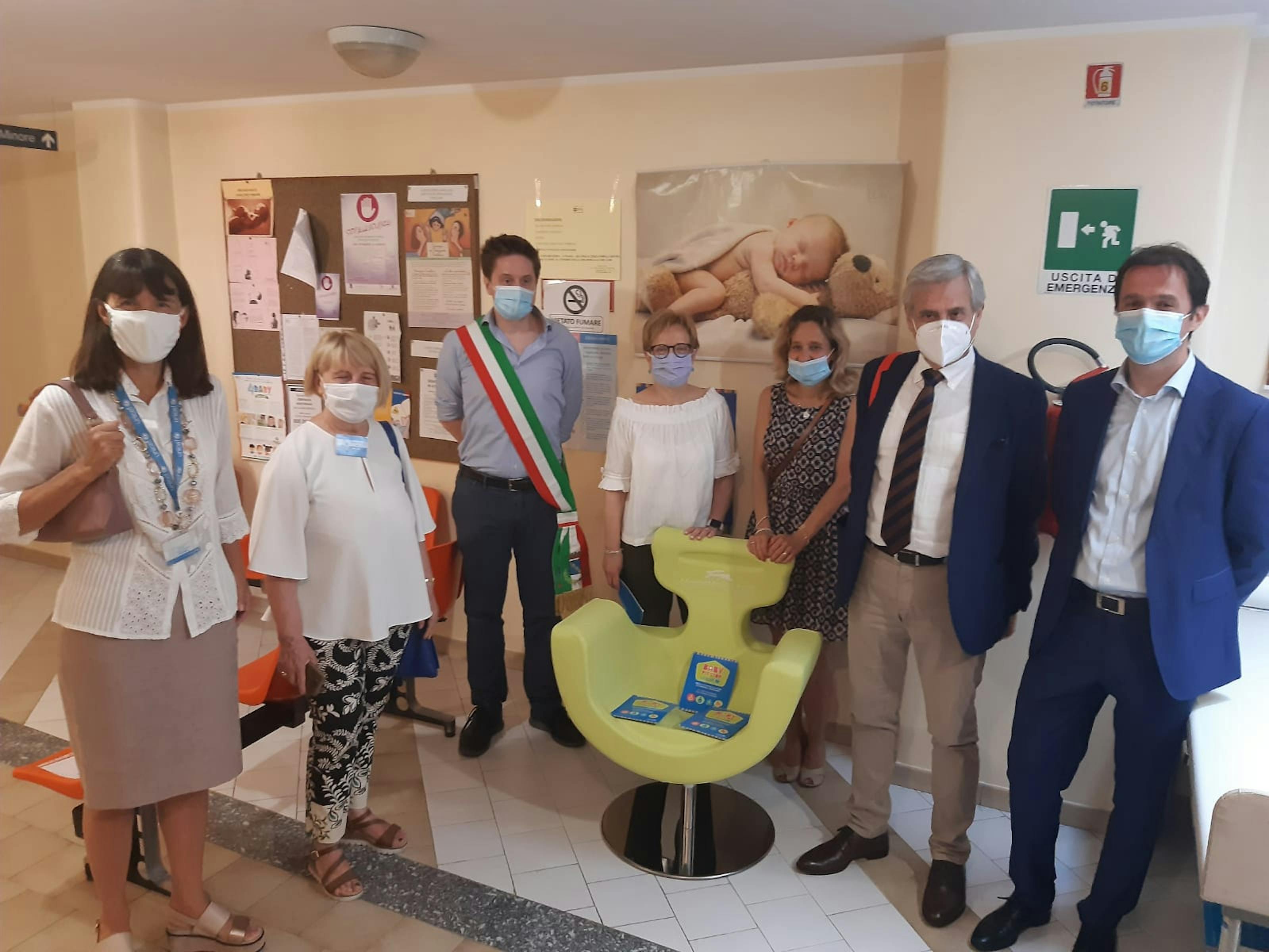 L'inaugurazione del nuovo Baby Pit Stop a Seregno