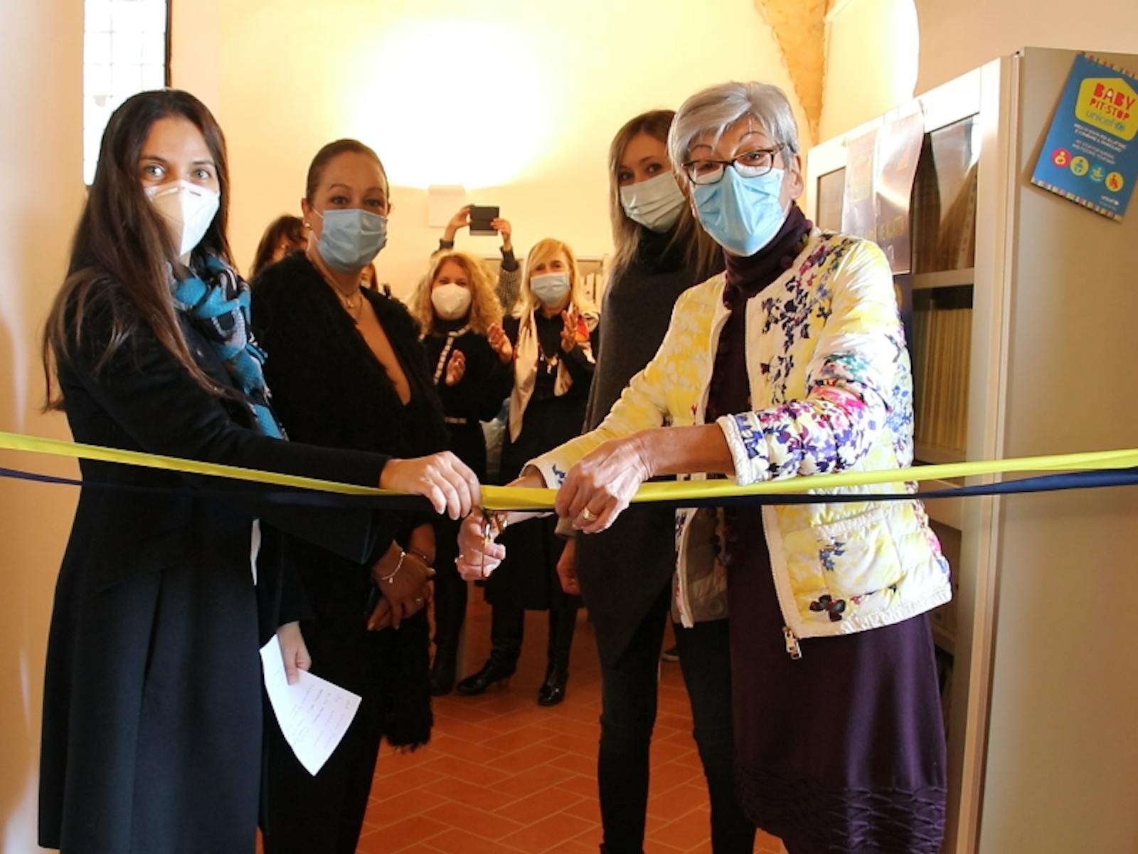 Un Baby Pit Stop nella biblioteca di San Miniato