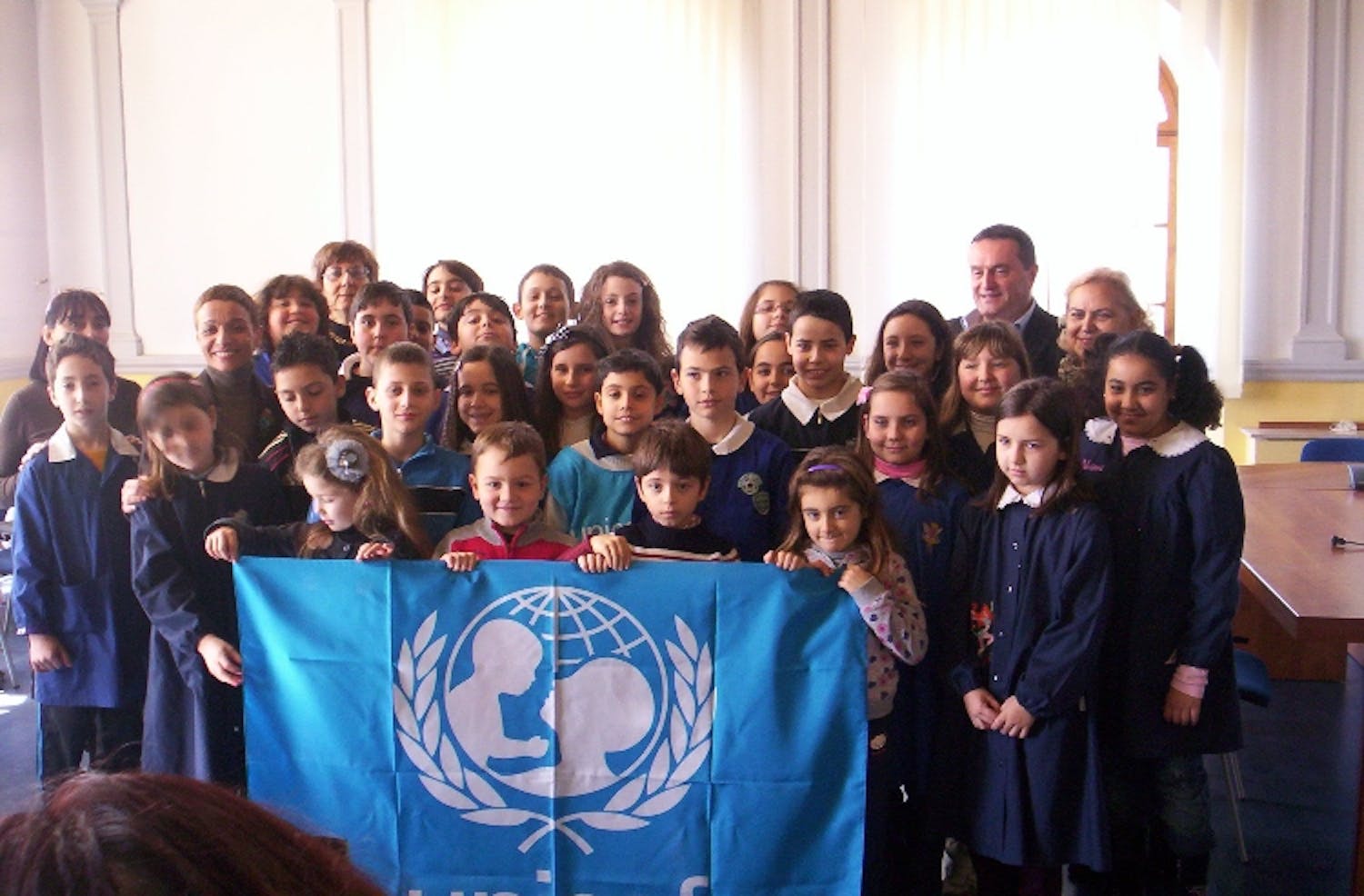 Il Sindaco di Civitavecchia riceve il rapporto UNICEF 2011