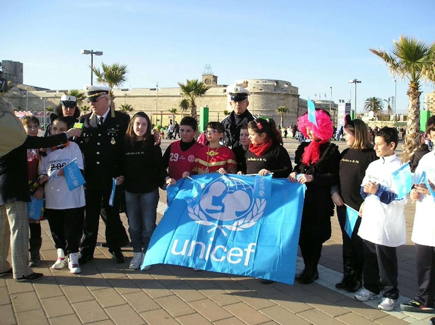 A Civitavecchia, carnevalando per l'UNICEF