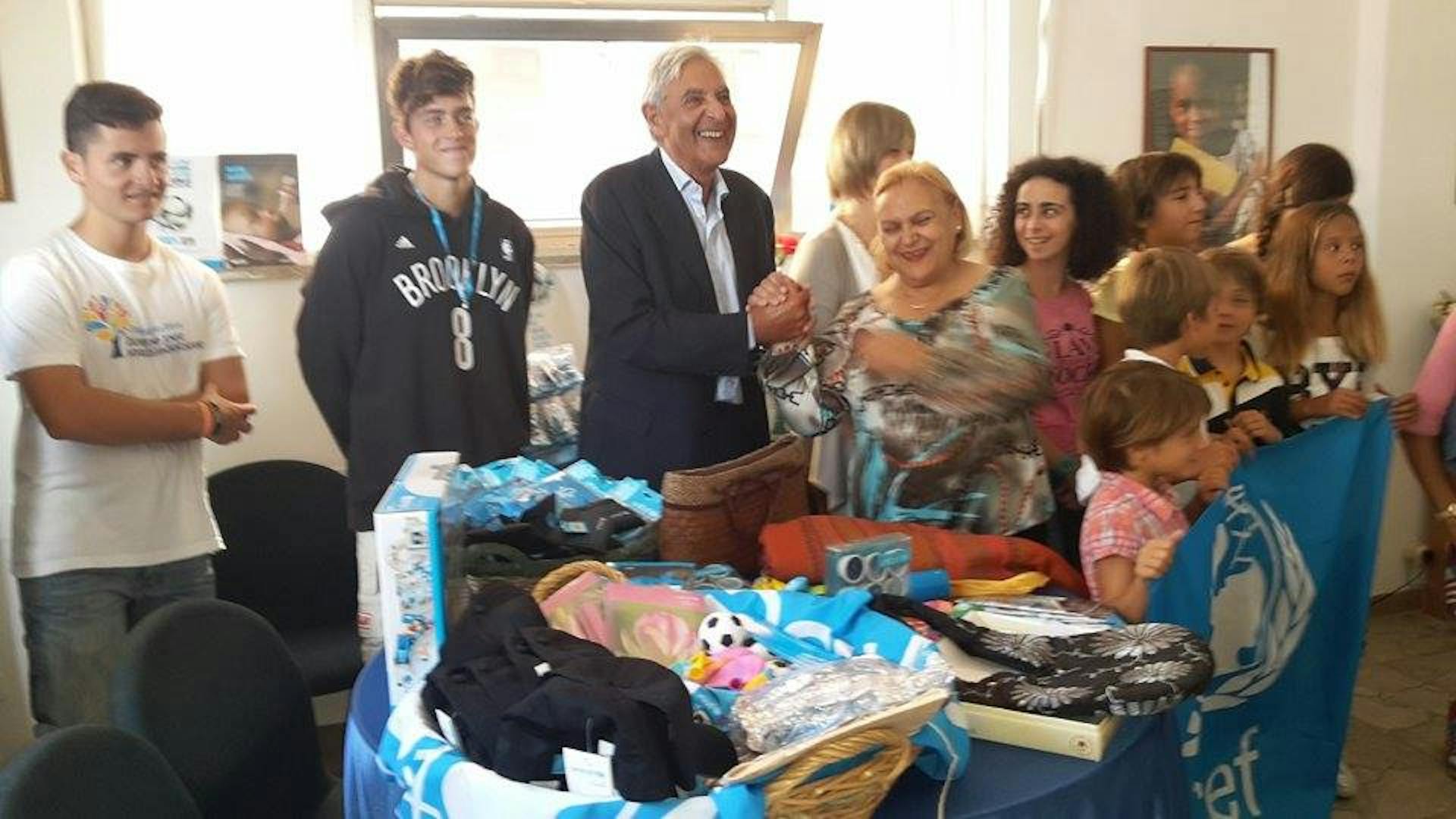 Civitavecchia: i Testimonial inaugurano il Mercatino della Solidarietà