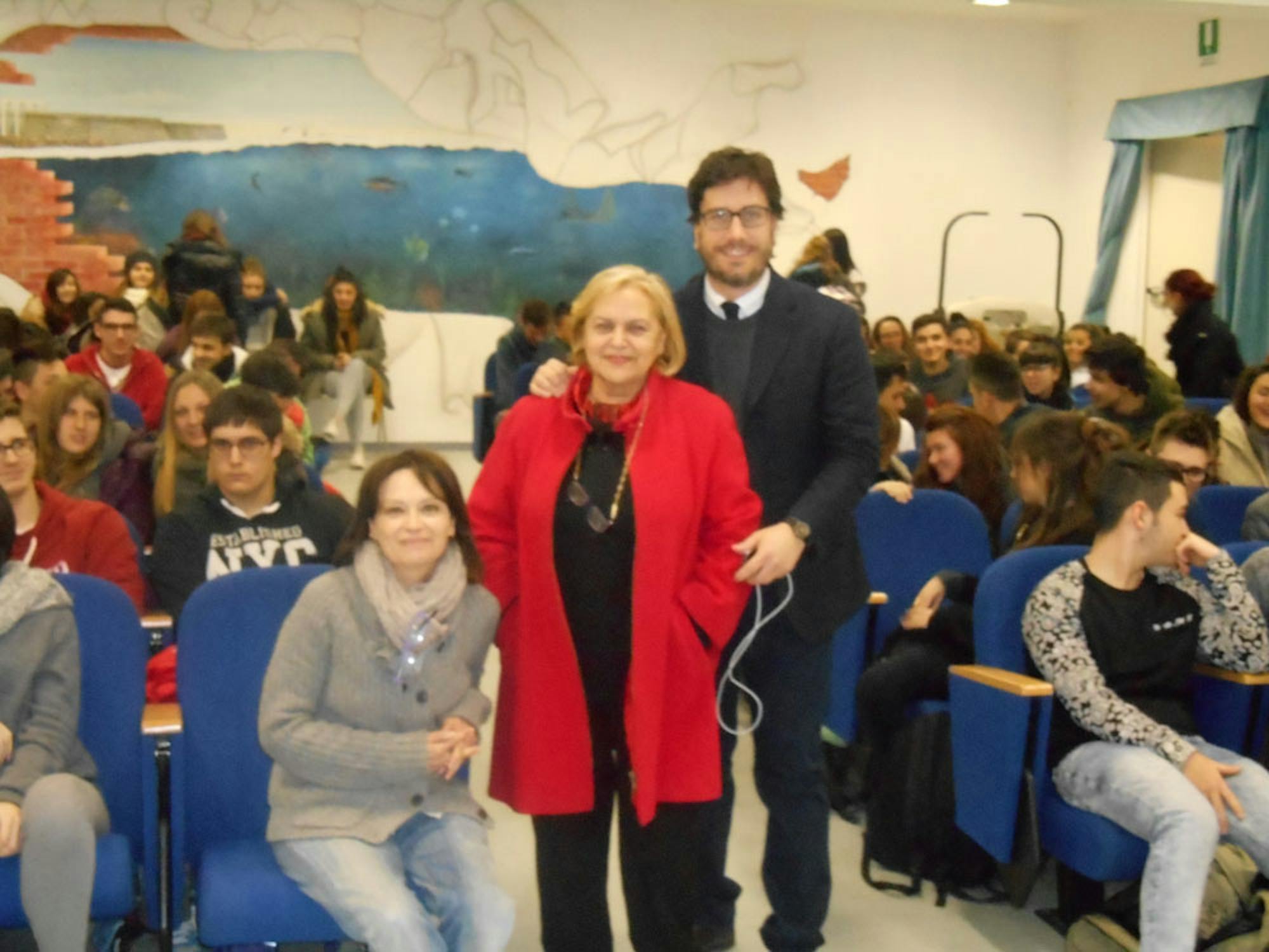 Il portavoce dell'UNICEF incontra gli studenti di Civitavecchia