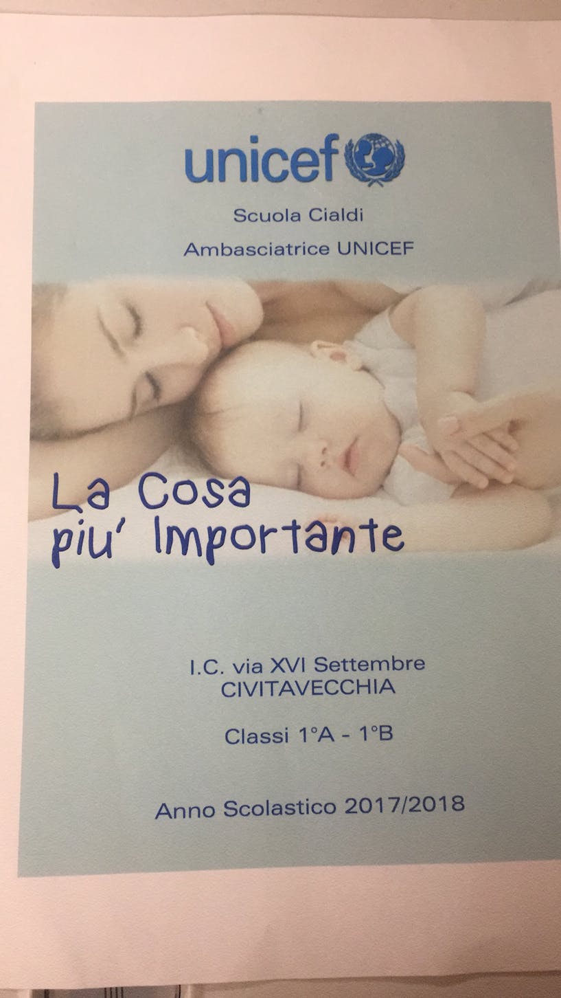 La cosa più importante il libro di Antonella Abbatiello UNICEF Italia La cosa più importante il libro di Antonella Abbatiello UNICEF Italia