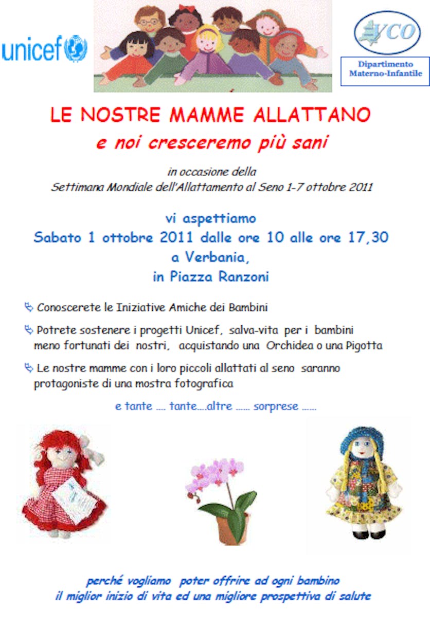 Tante iniziative amiche dei bambini a Verbania