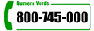 Logo Numero Verde UNICEF 800-745.000