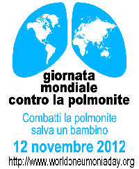 Logo della Giornata Mondiale contro la polmonite - 12 novembre 2012
