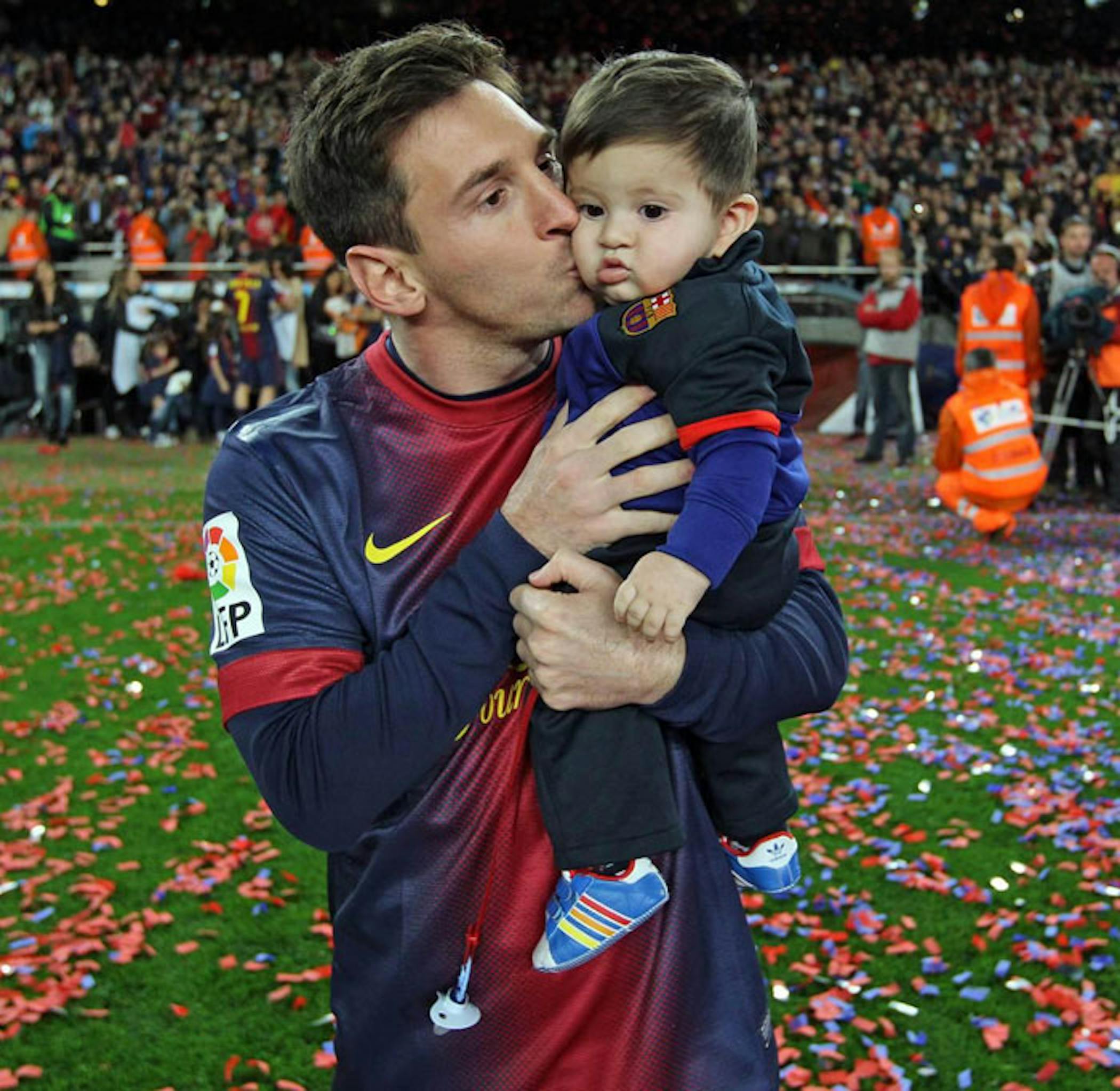 Leo e Thiago Messi 