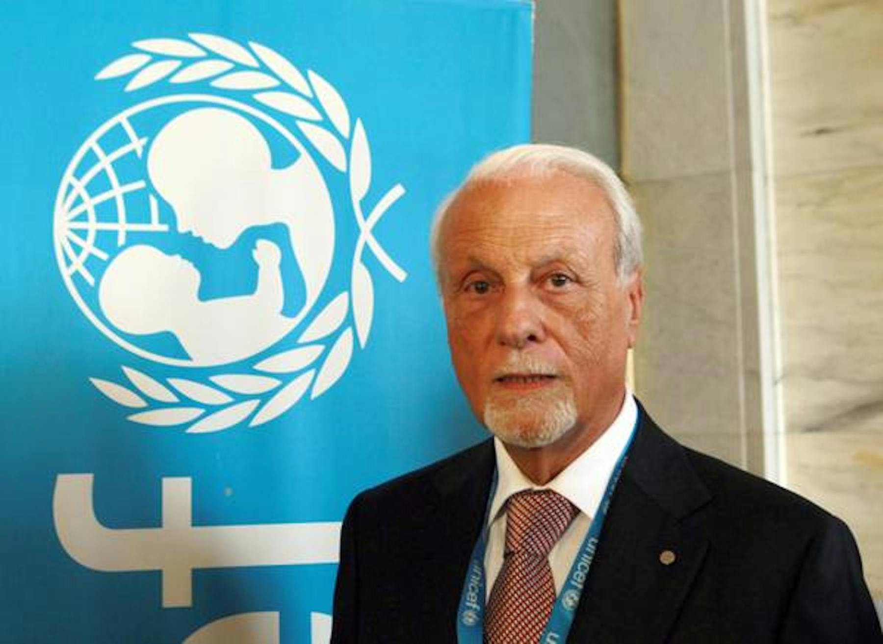 Giacomo Guerrera, confermato nella carica di Presidente dell'UNICEF Italia per il triennio 2014-2016 