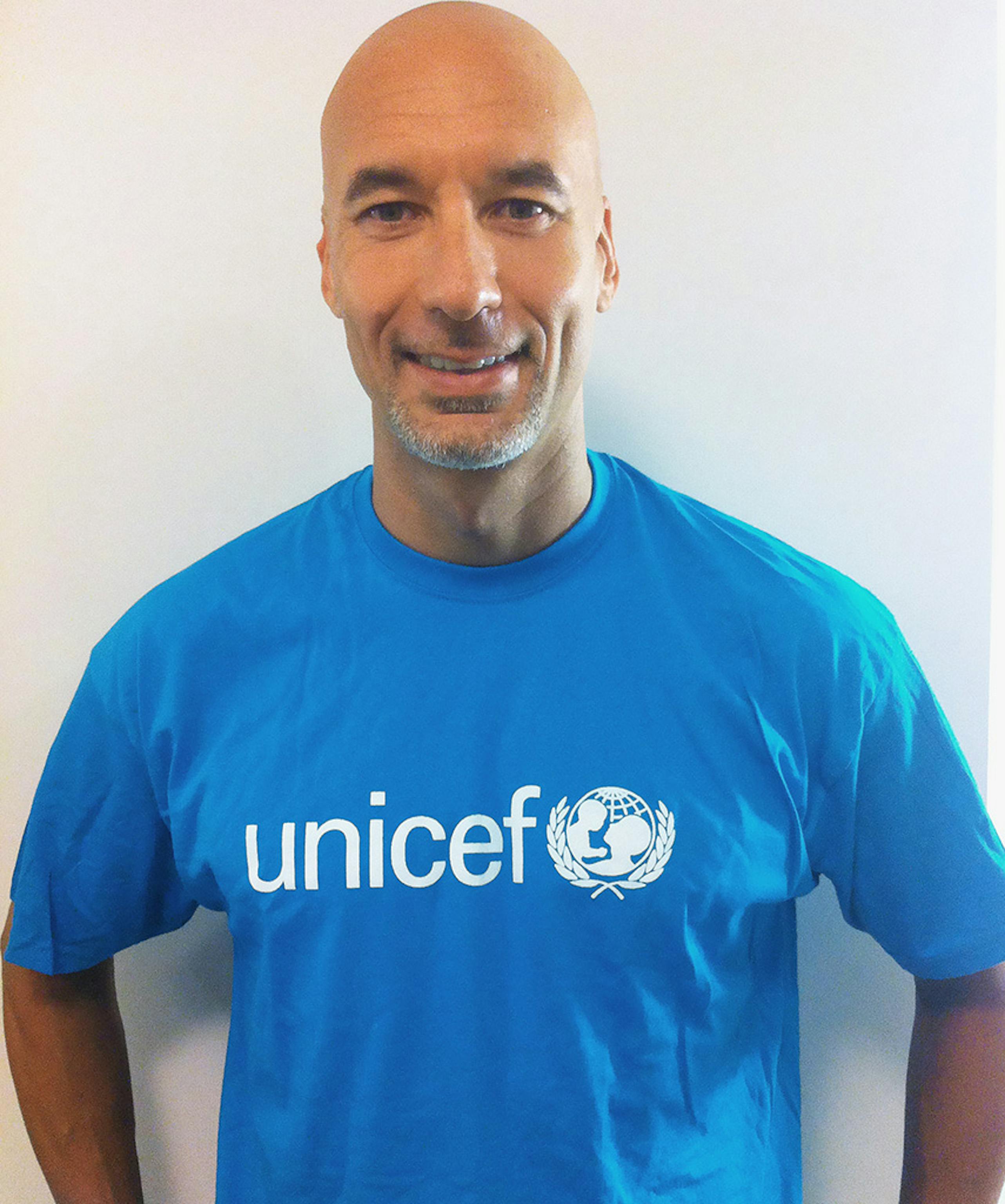 Luca Parmitano, Ambasciatore UNICEF