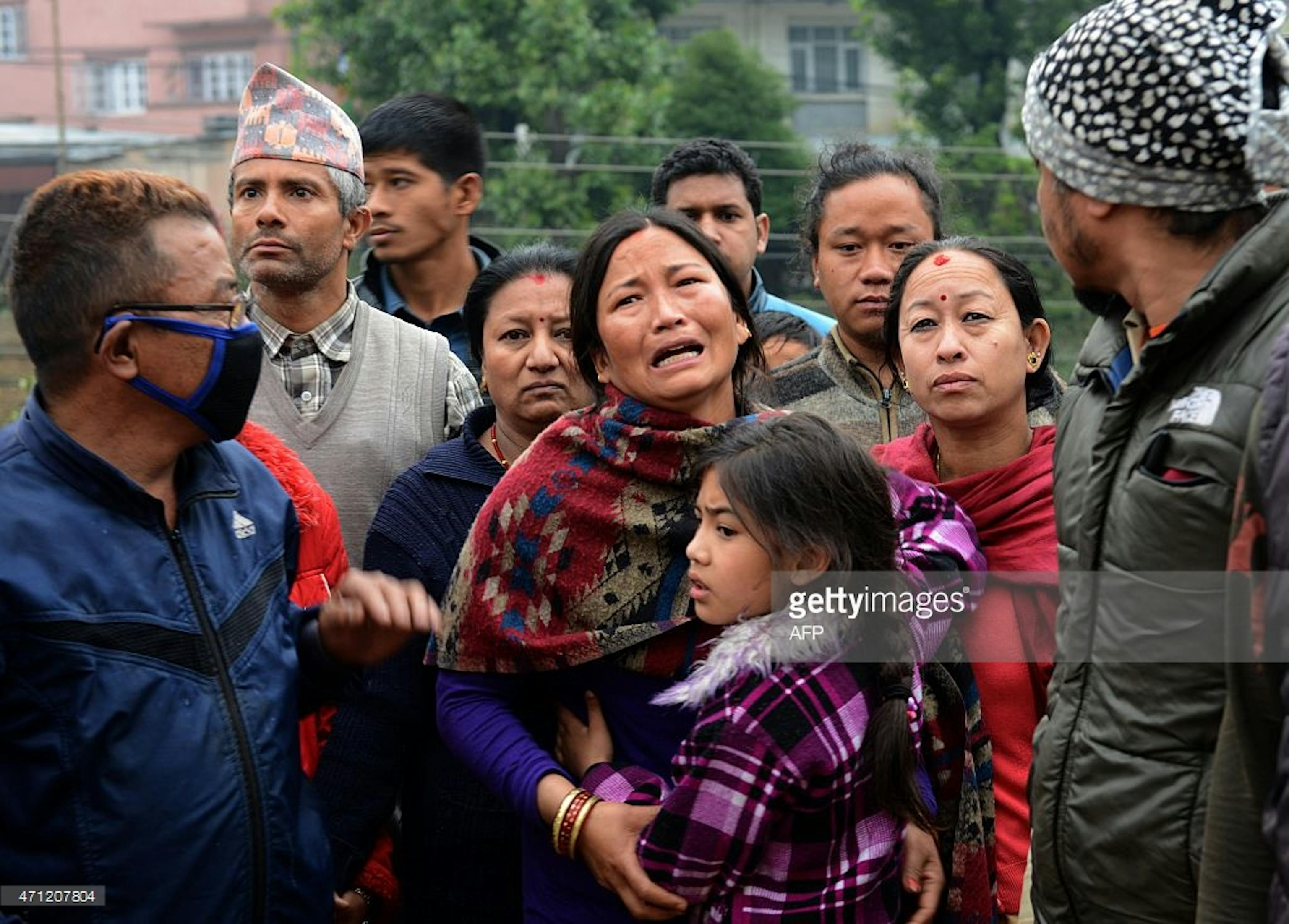 Sfollati a Kathmandu, capitale del Nepal - ©Omar Havan/Stringer per gentile concessione di Getty Images a UNICEF