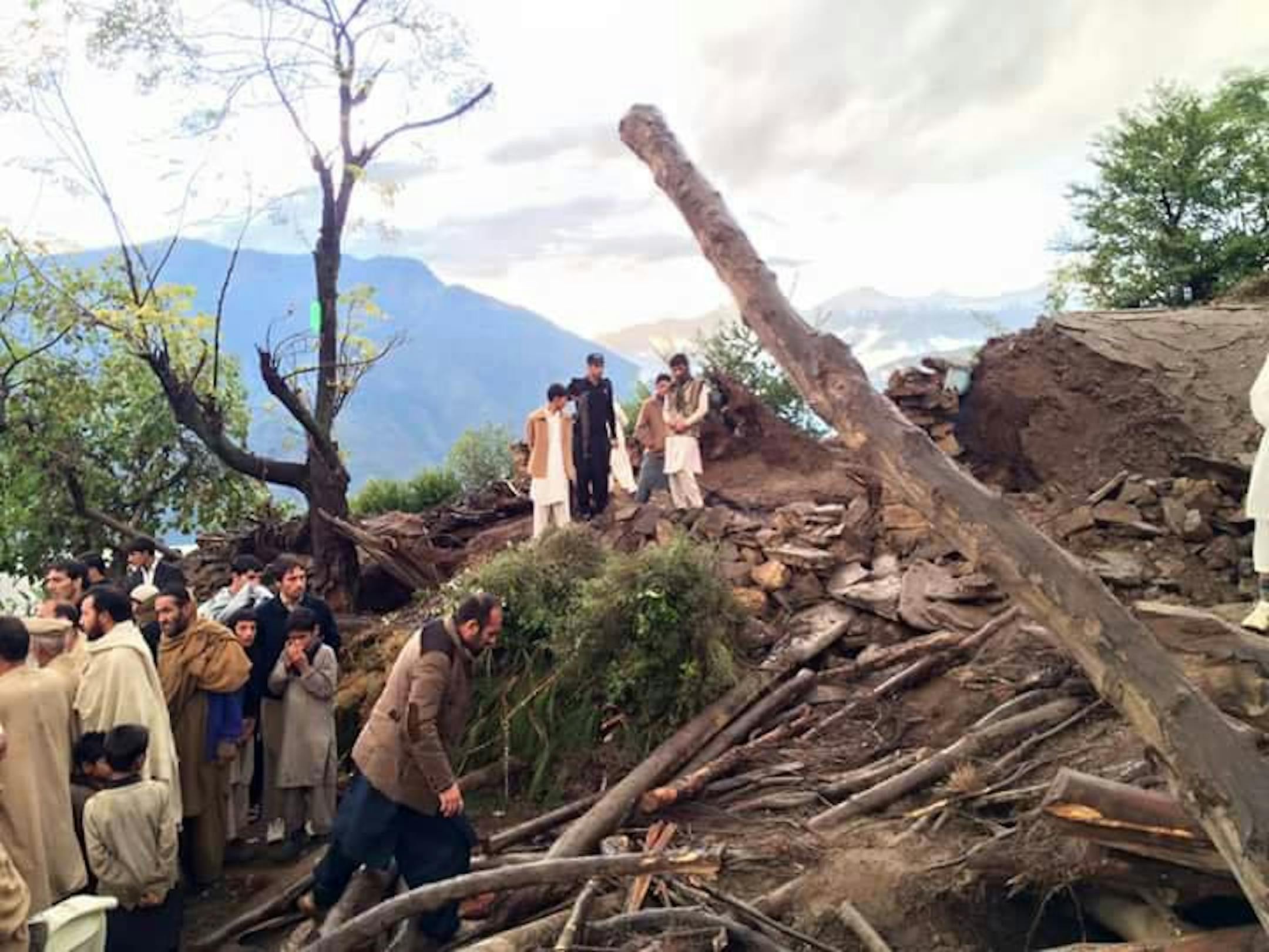 Una scena del dopo terremoto a Shangla, Pakistan - ©UNICEF Pakistan