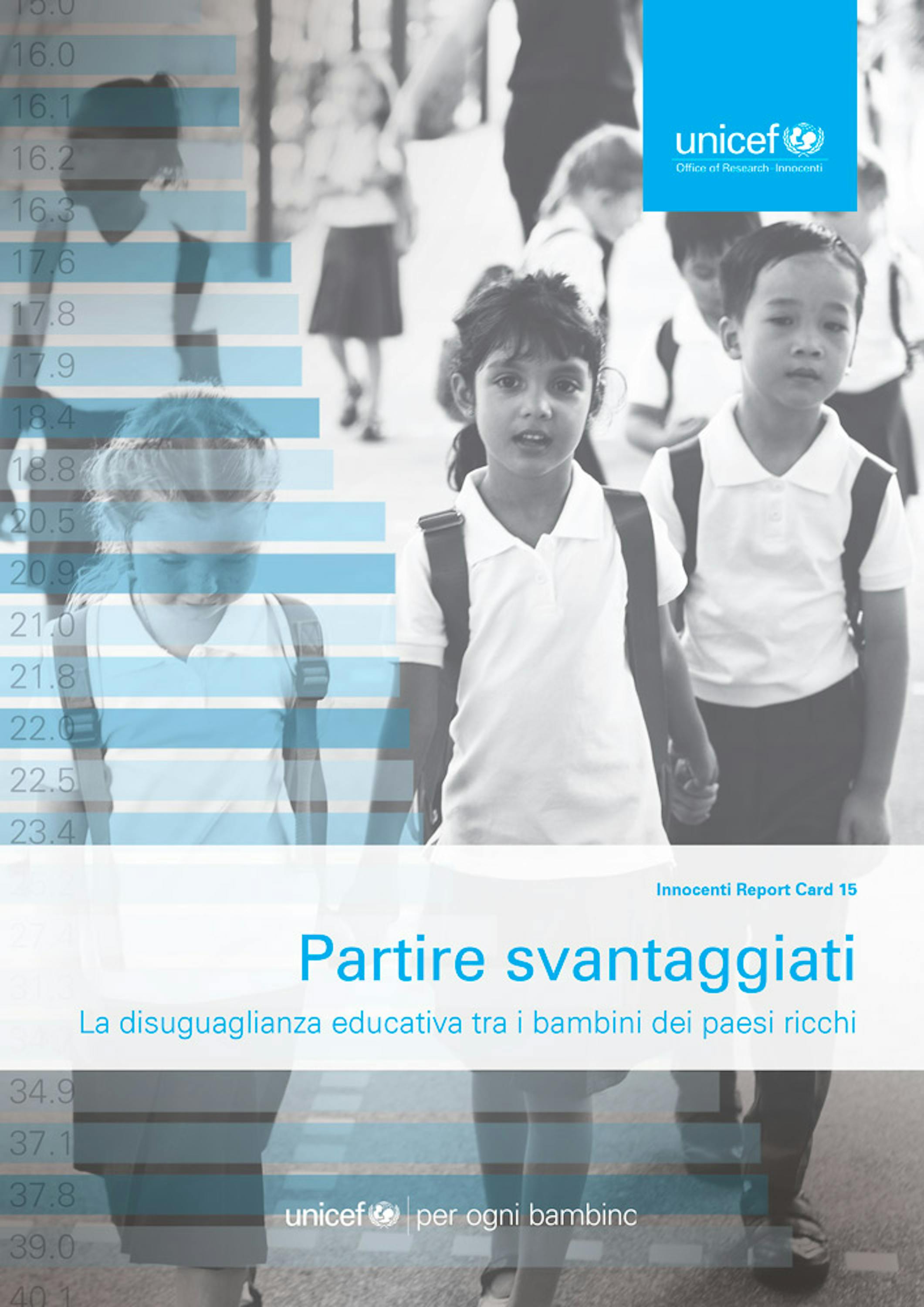 Partire svantaggiati, la disuguaglianza educativa tra i bambini dei paesi ricchi