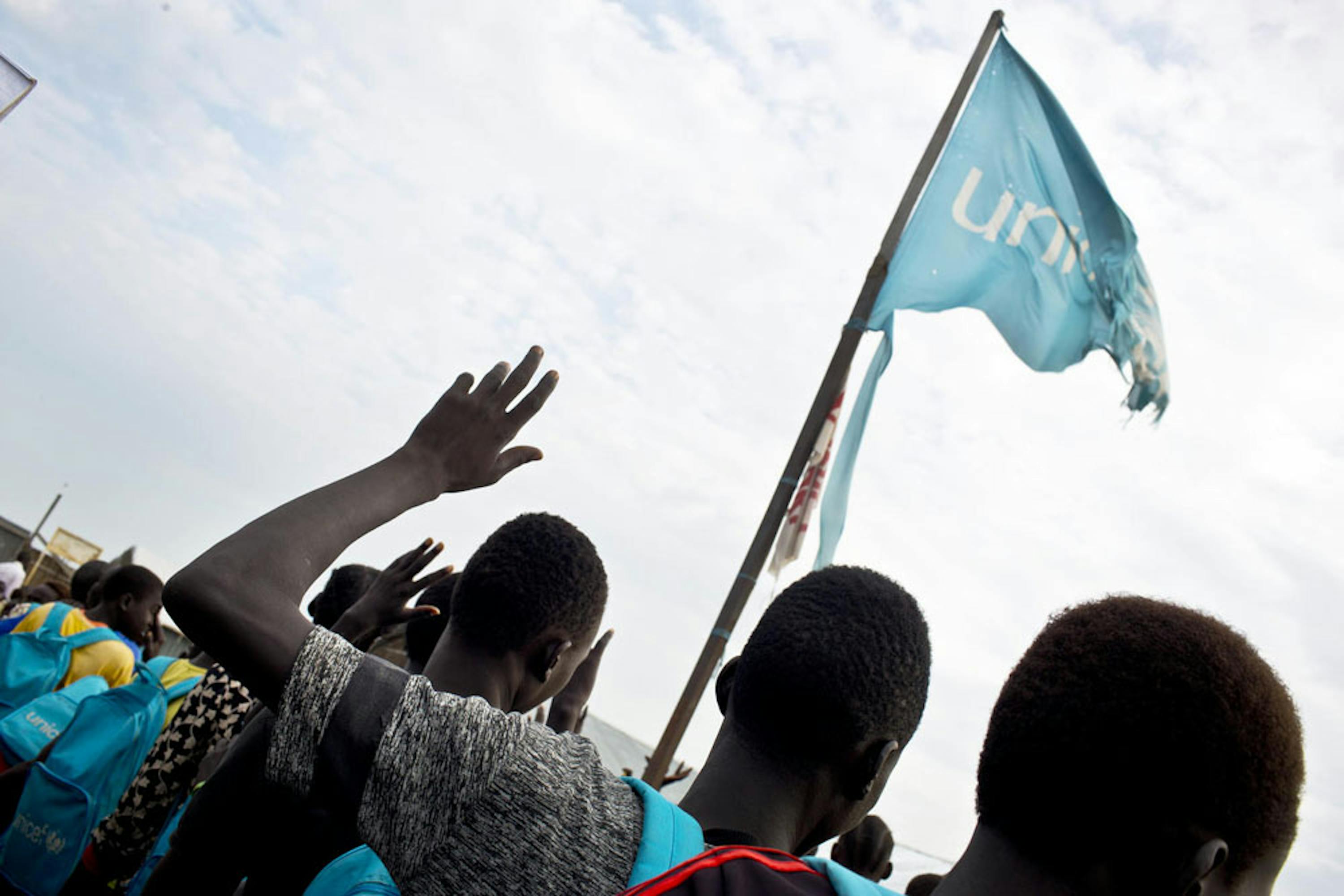 Un gruppo di ex bambini soldato smobilitati nel Sud Sudan nel settembre 2018 - ©UNICEF/UN0272606/Holt