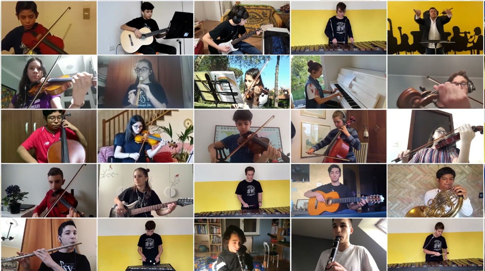 World Children S Orchestra Un Inno Alla Gioia Contro Il Coronavirus Unicef Italia