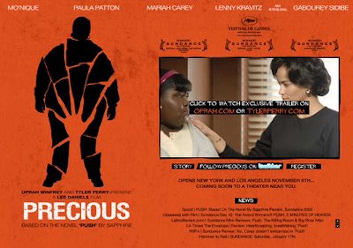 Precious: la locandina del film