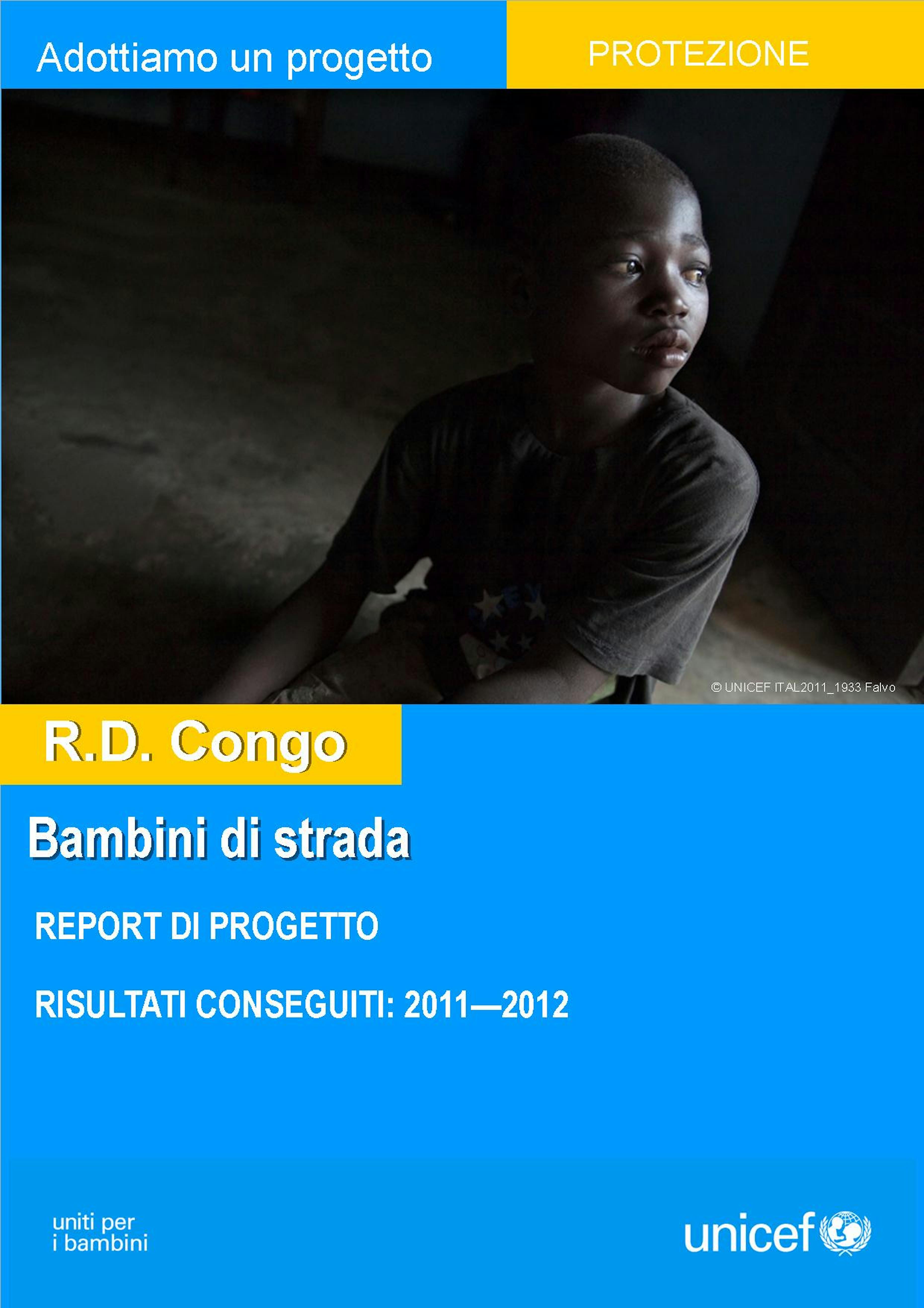 Report del progetto ''Bambini di strada'' nella Repubblica Democratica del Congo