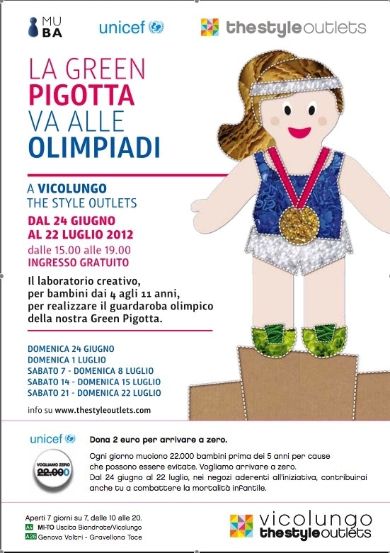 Le Green Pigotte Al Muba Unicef Italia
