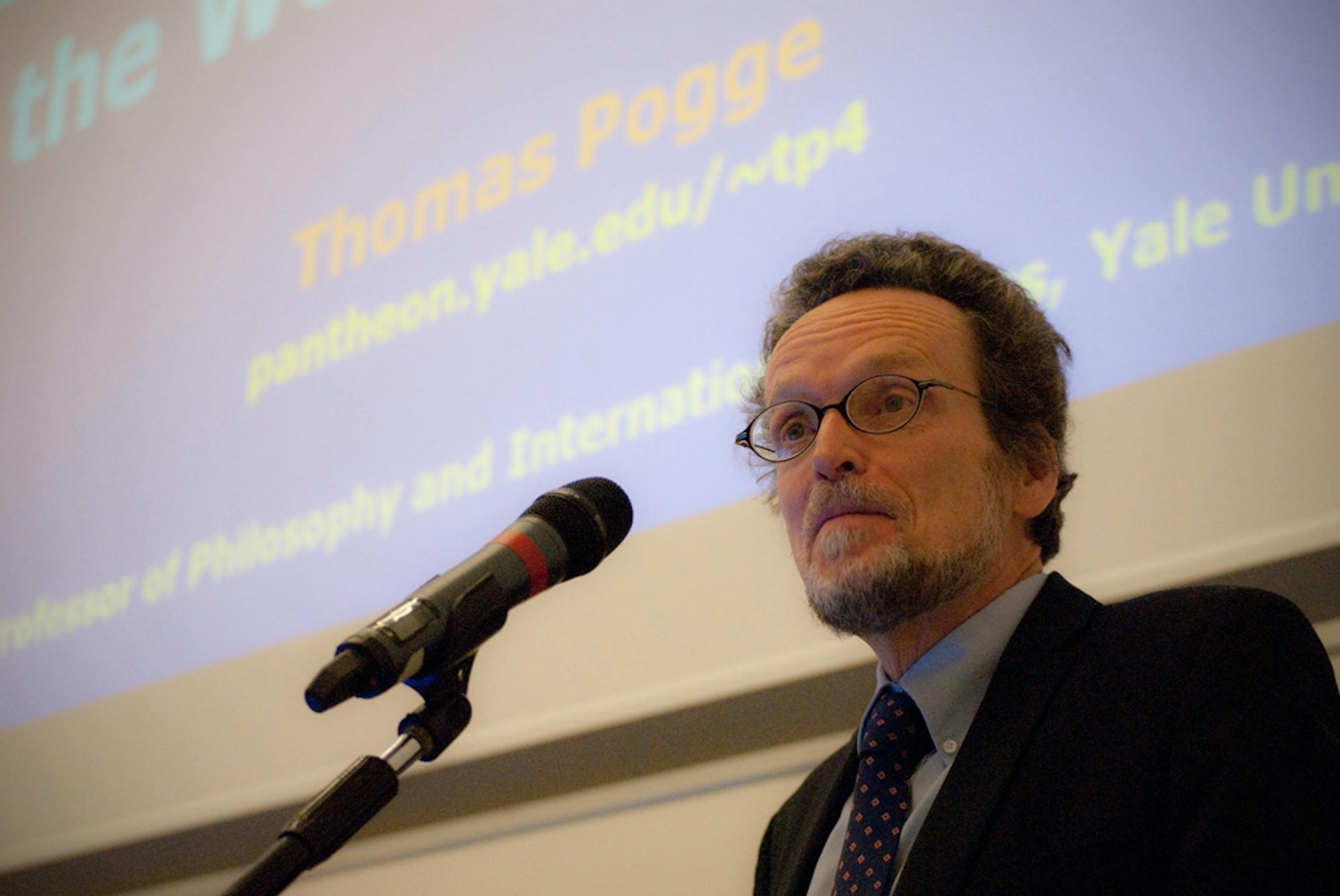 Thomas Pogge, principale ospite alla conferenza di Milano su Filantropia in tempo di crisi - ©UNICEF Italia/2012/C.Prevosti