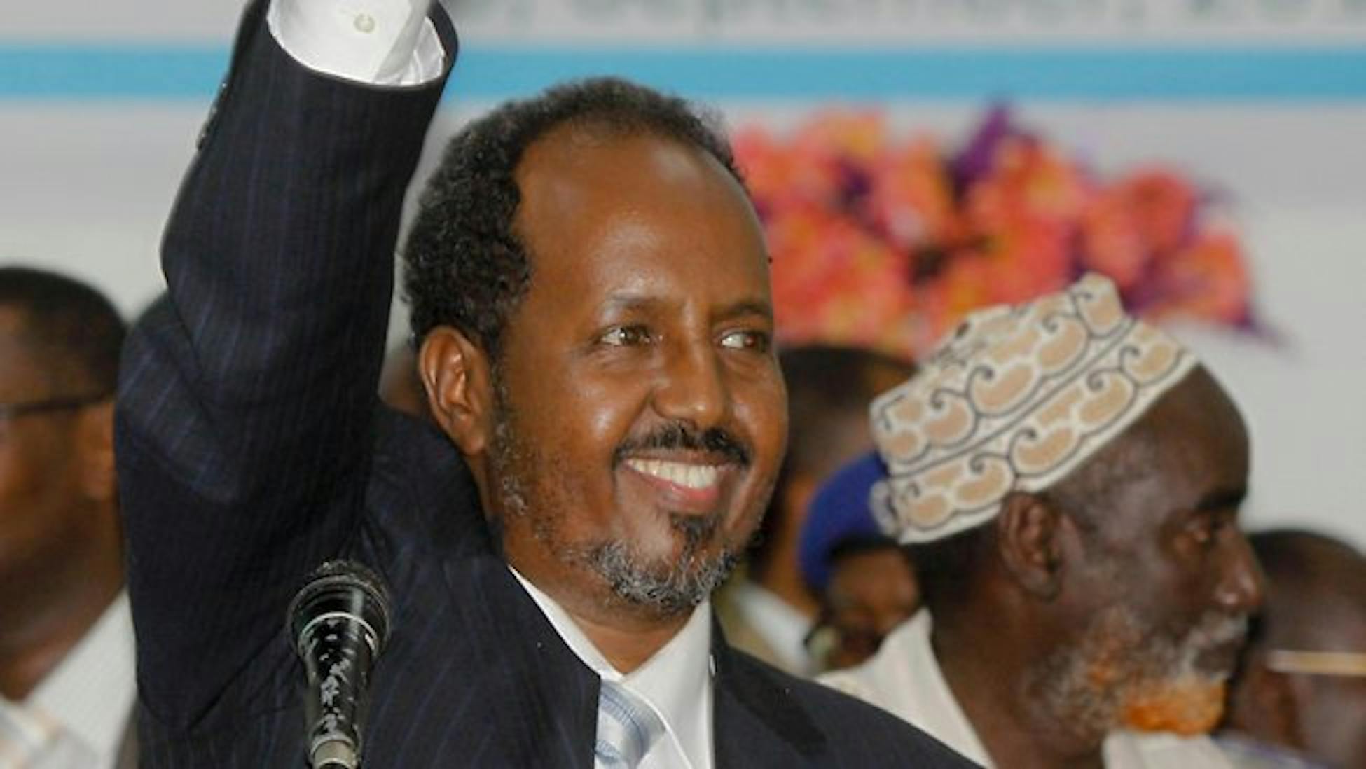 Il nuovo presidente della Somalia, Hassan Sheick Mohamud