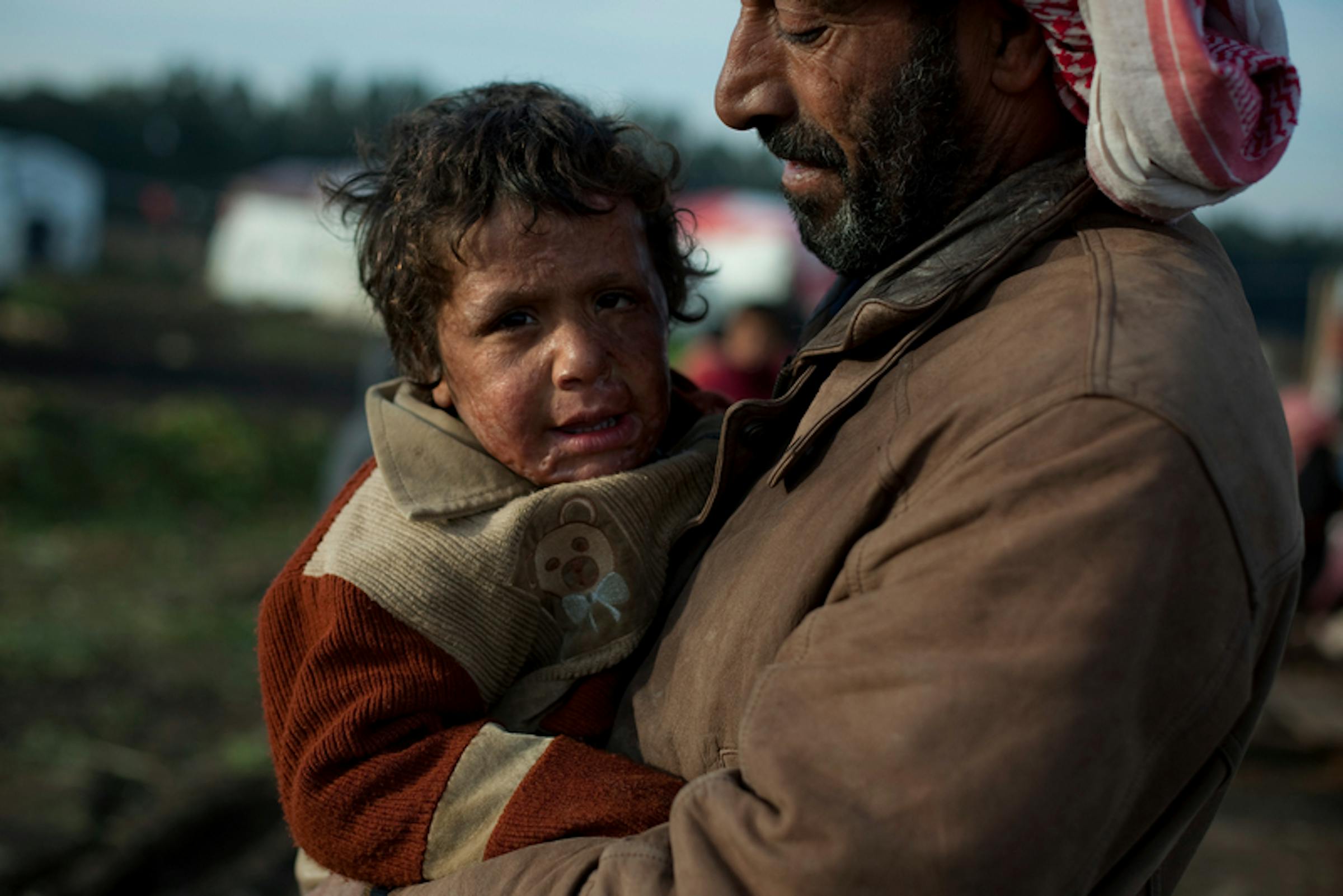 Adnan, 5 anni, è uno degli oltre 500.000 bambini siriani rifugiatisi precipitosamente nei paesi confinanti. La foto è stata scattata alcune settimane fa in un campo profughi del Libano - ©UNICEF/NYHQ2013-0043/I.Ramoneda