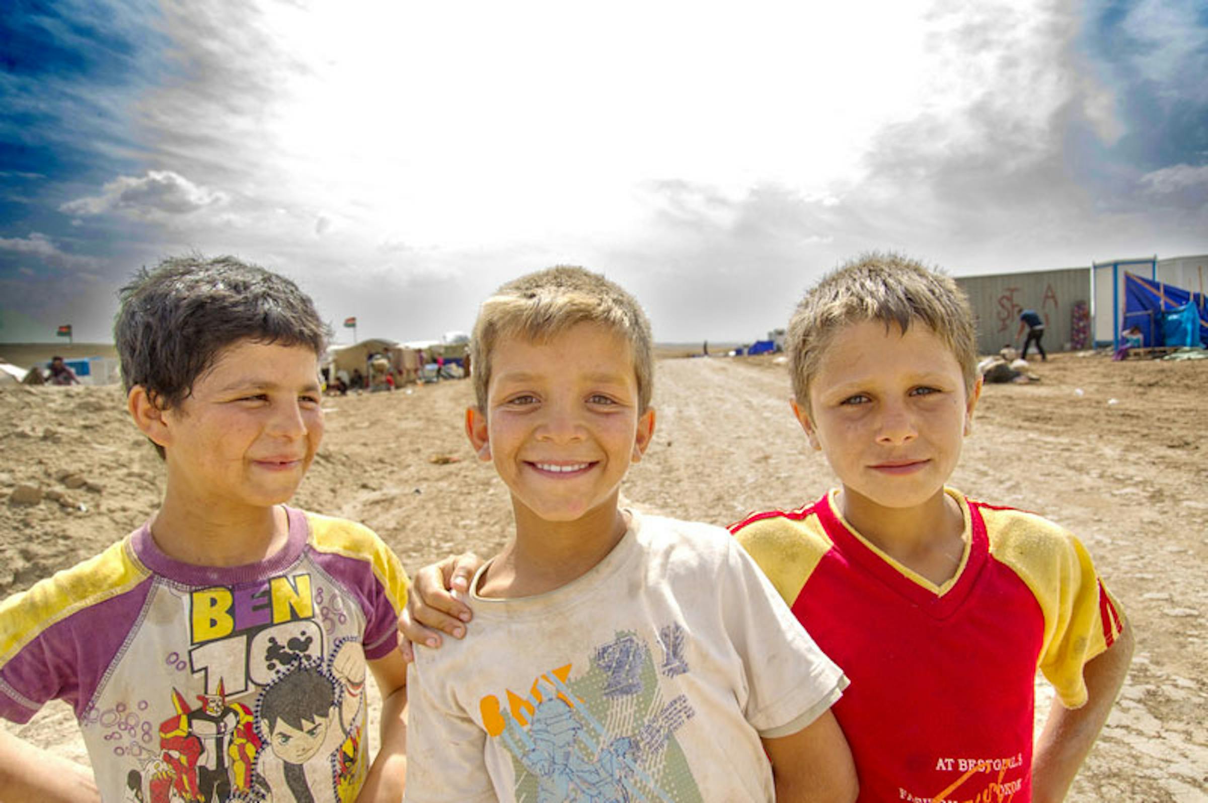 Bambini a Domiz - ©UNICEF Italia/2013/Pino Pacifico