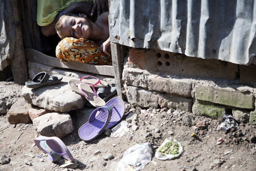 Vita di slum a Dacca - ©Neige De Benedetti per UNICEF/2015