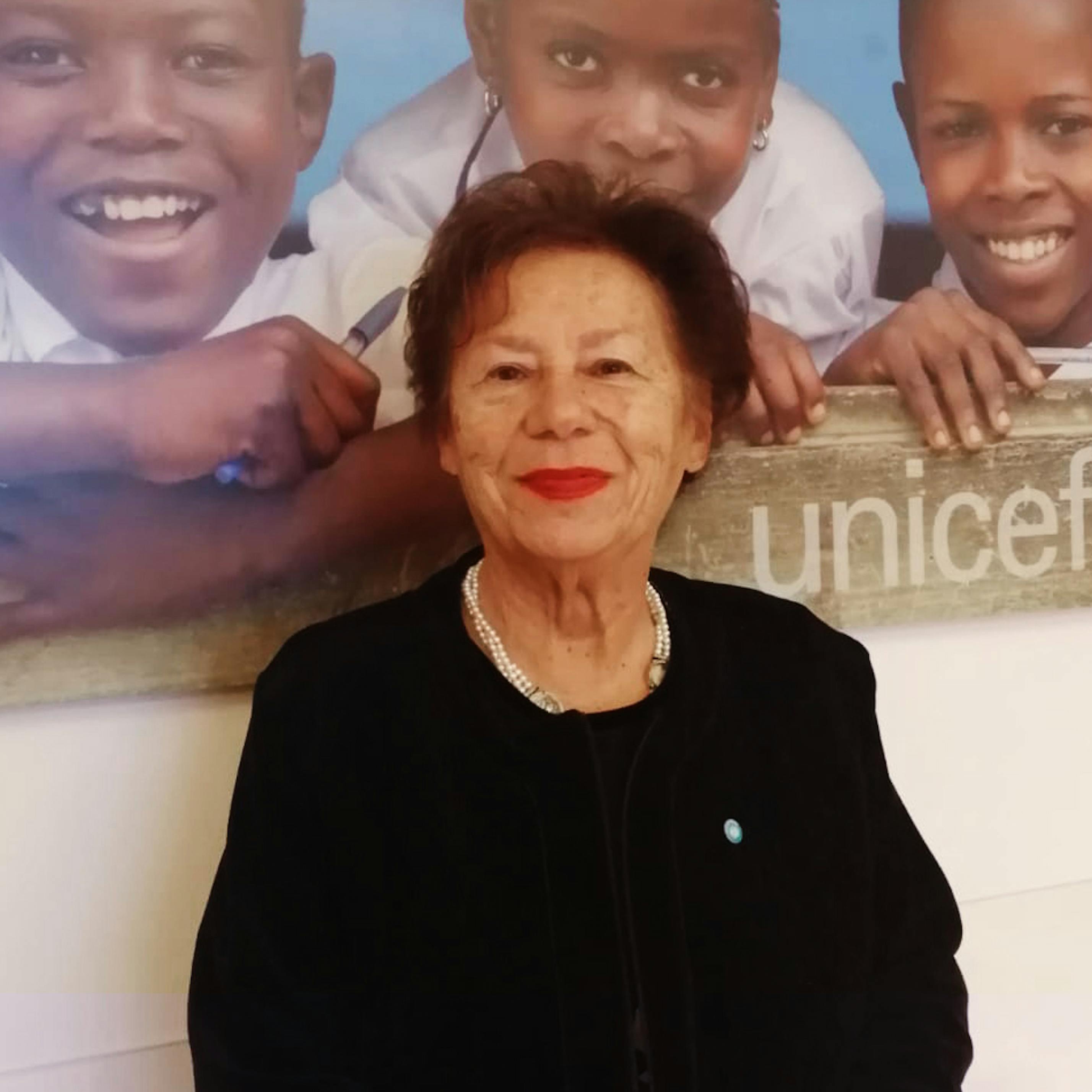 Il Presidente dell'UNICEF Carmela Pace