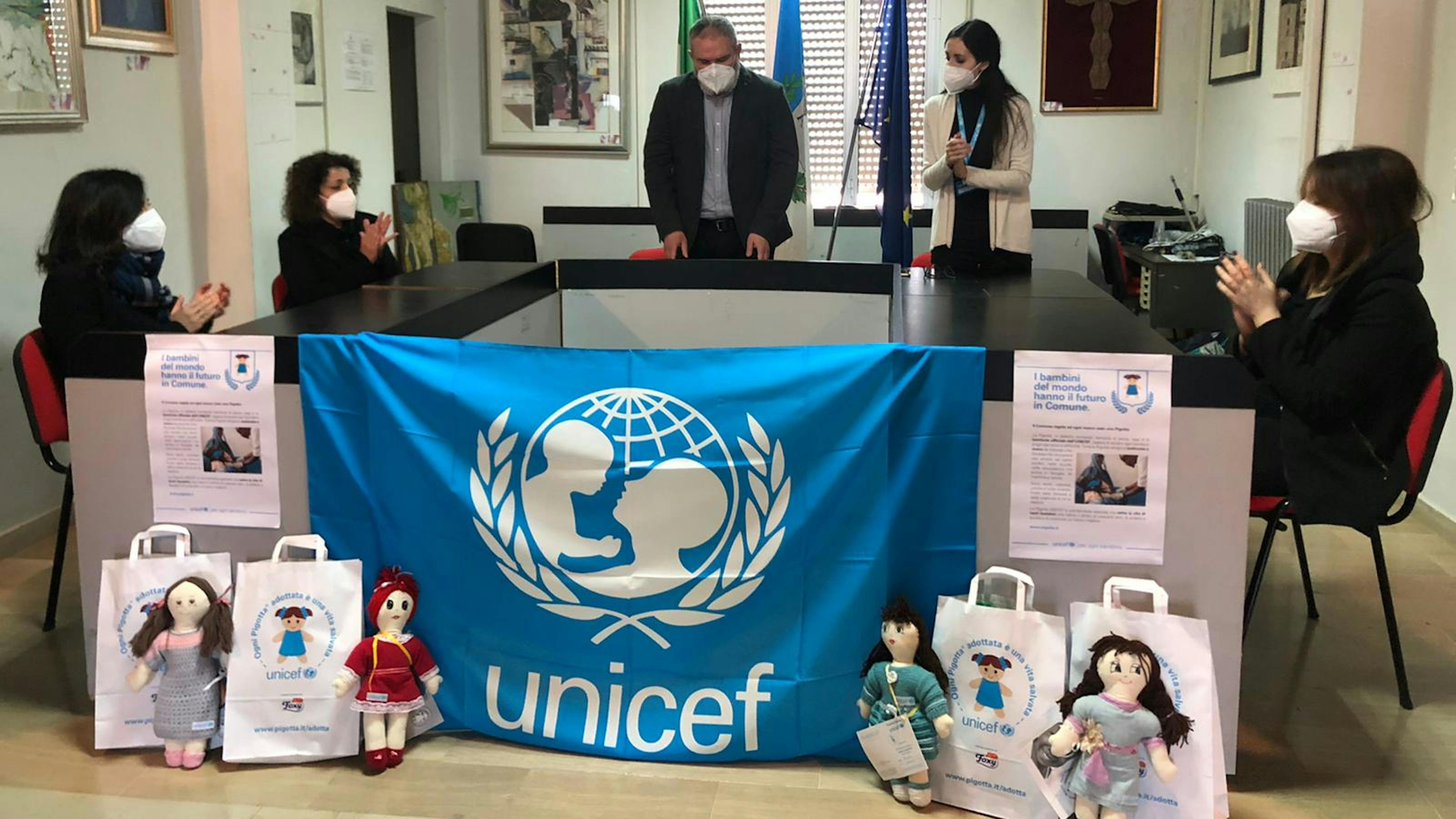 Isernia,unicef,connferenza stampa