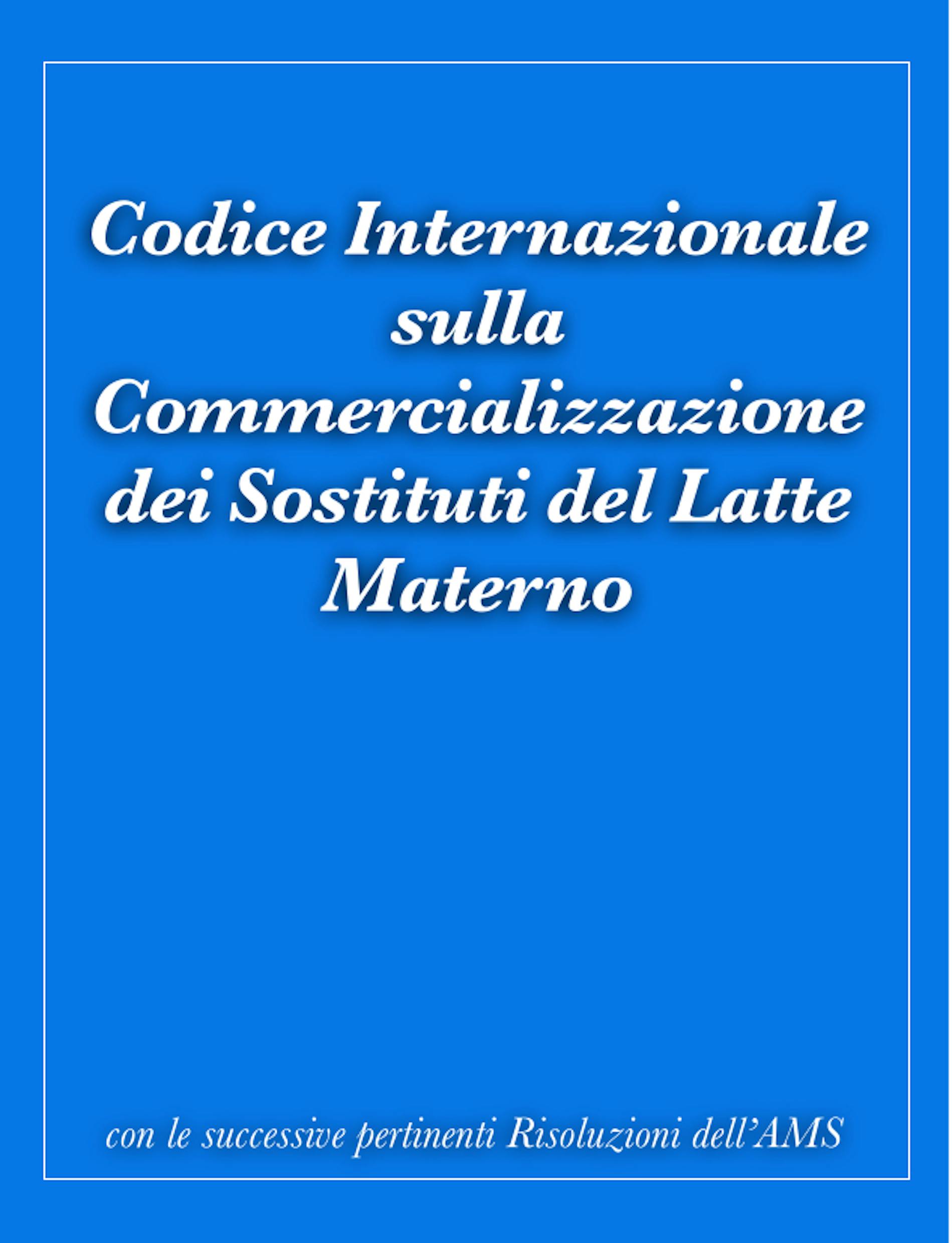 codice internazionale sostiuti latte materno
