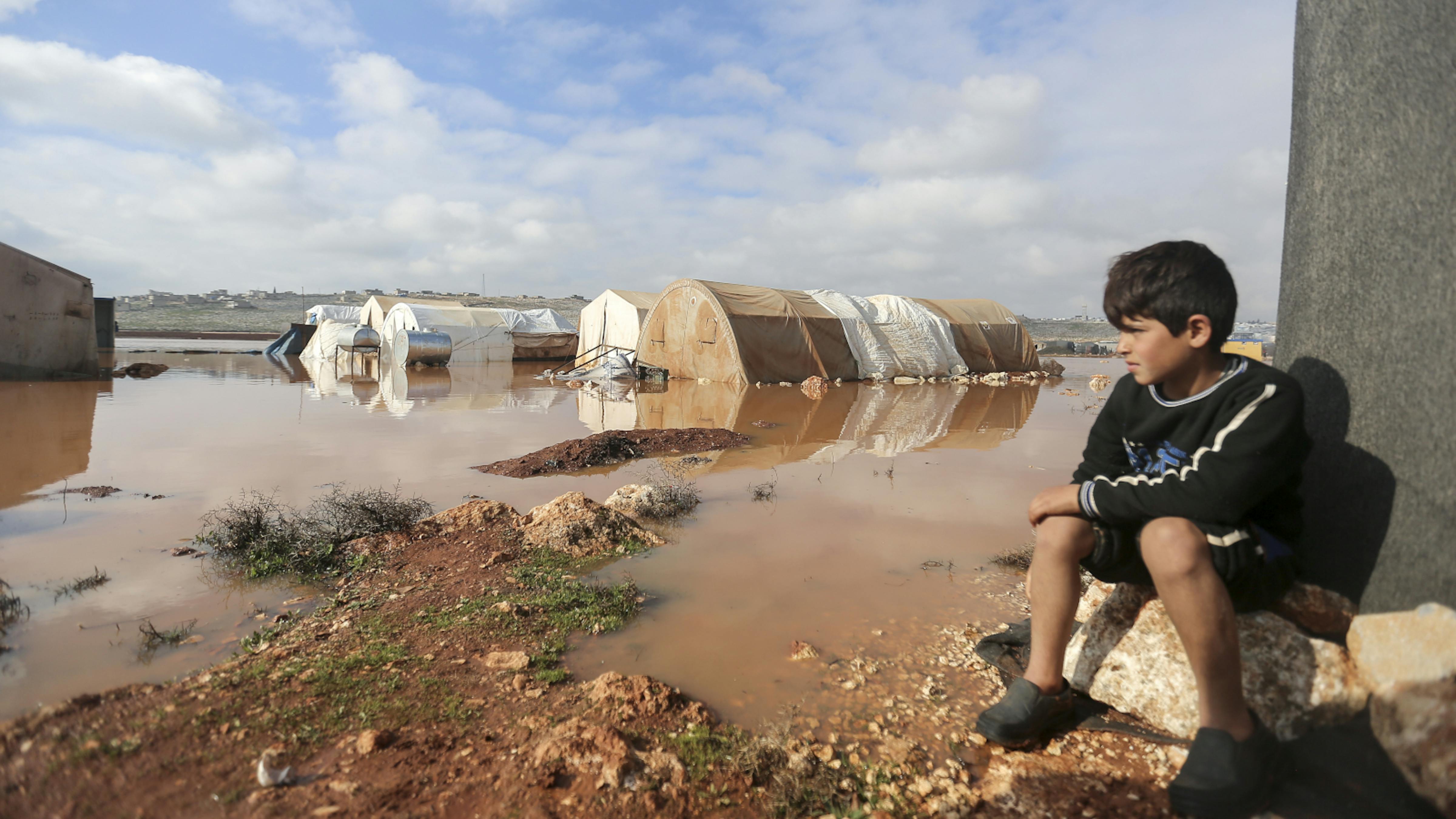 bambini e guerre,siria,alluvione