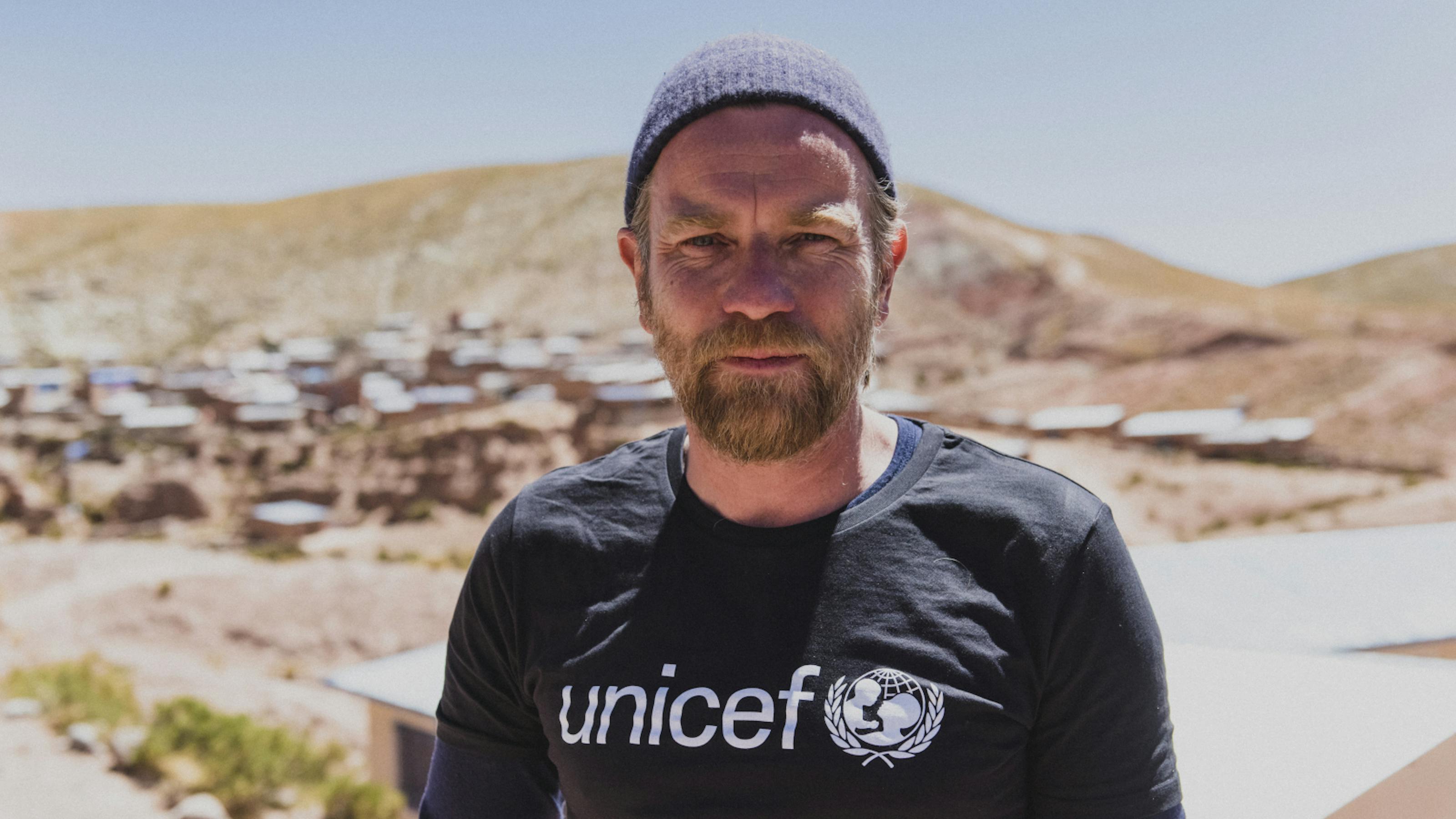 L'ambasciatore UNICEF Ewan McGregor in Bolivia 