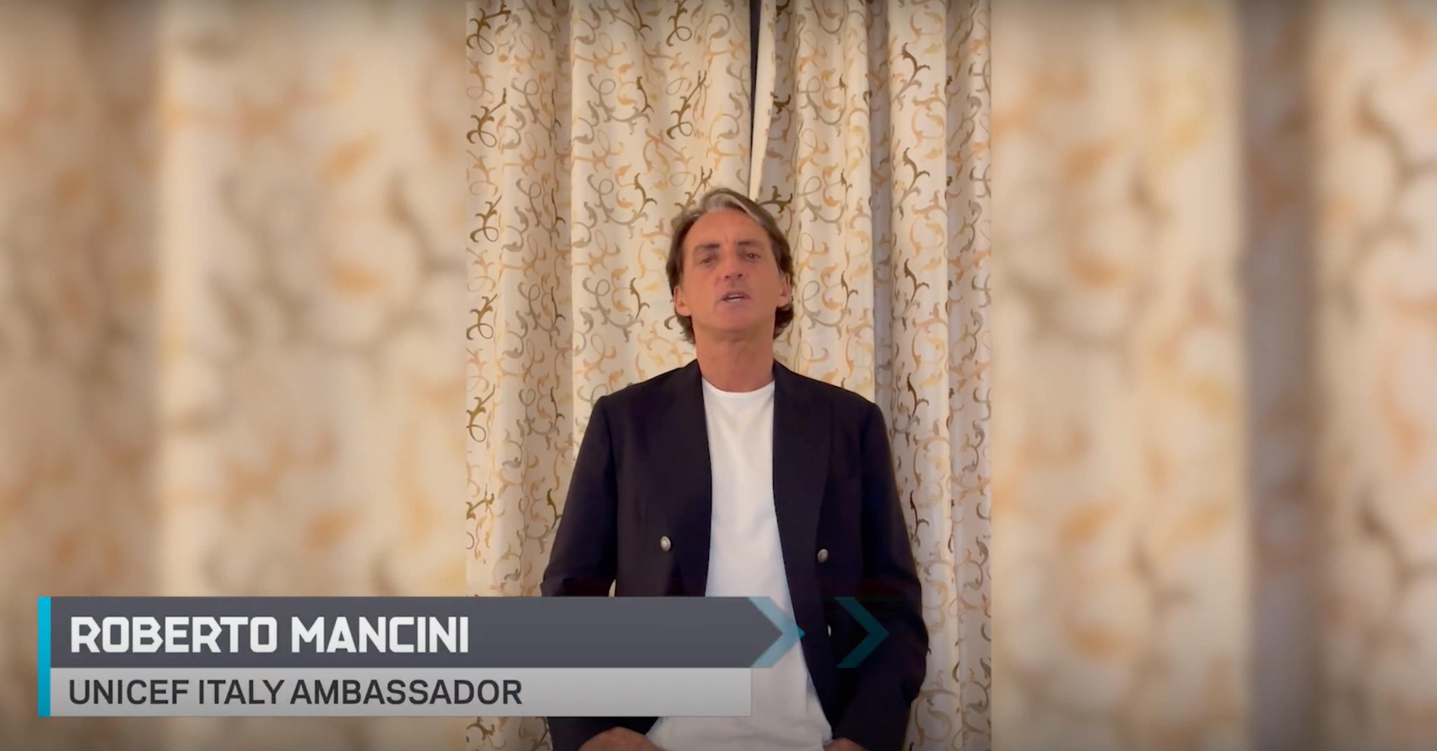 Roberto Mancini per il cambiamento climatico