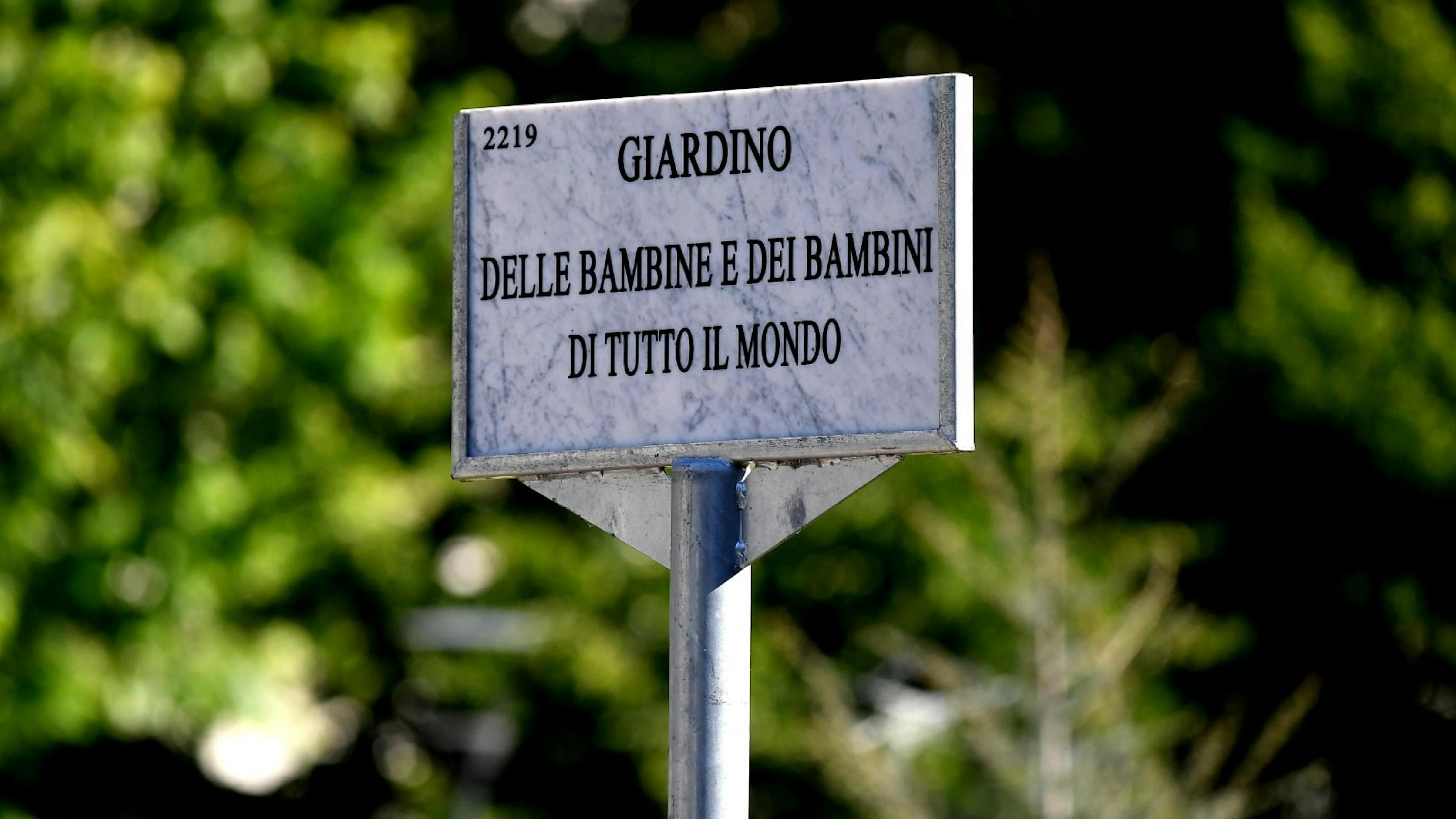 Il giardino dei bambini e delle bambine del mondo.