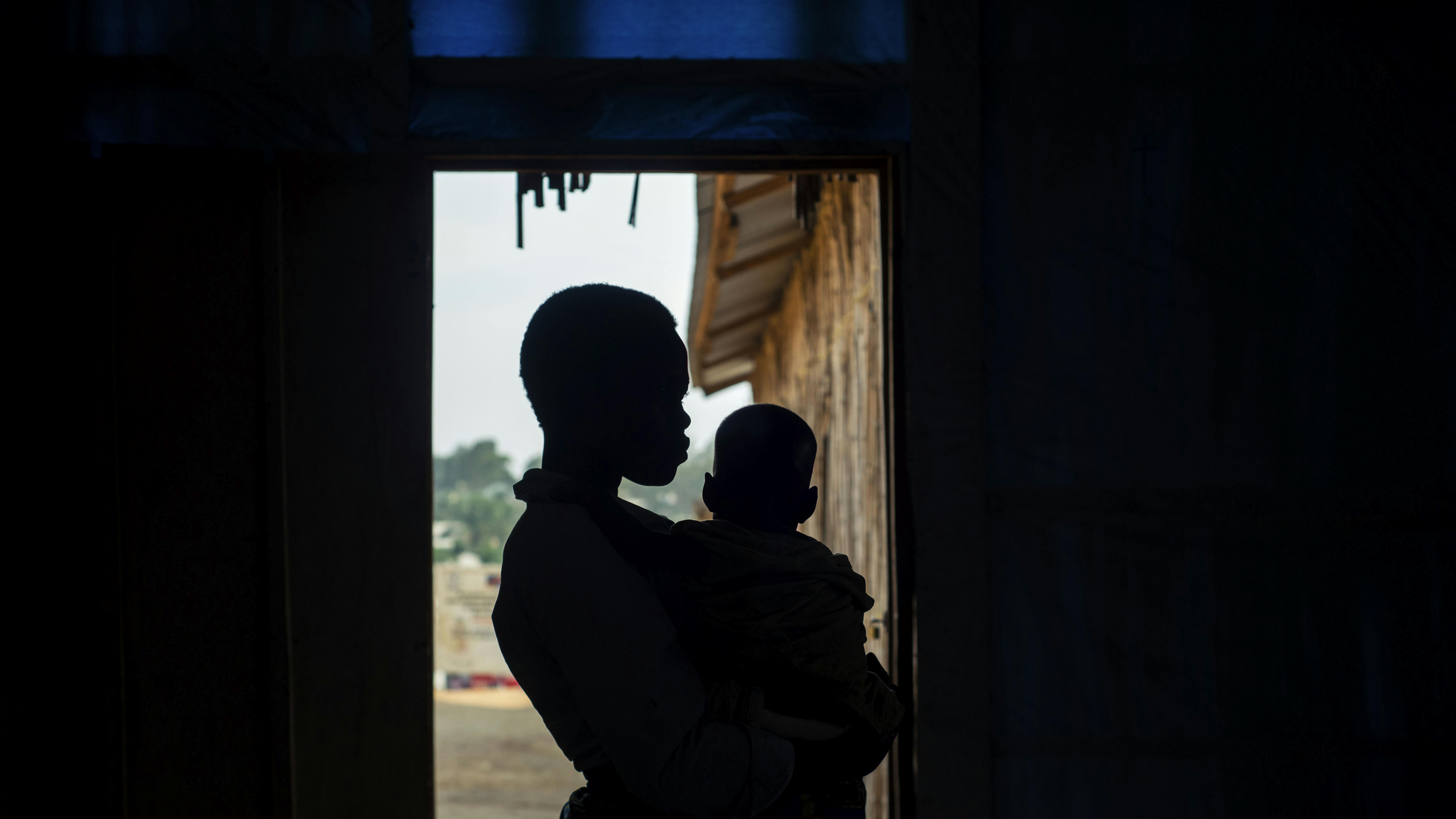 Congo, Imani Brigitte, di 21 anni, fuggita dal suo villaggio con la sua famiglia dopo aver perso il padre e due zie.