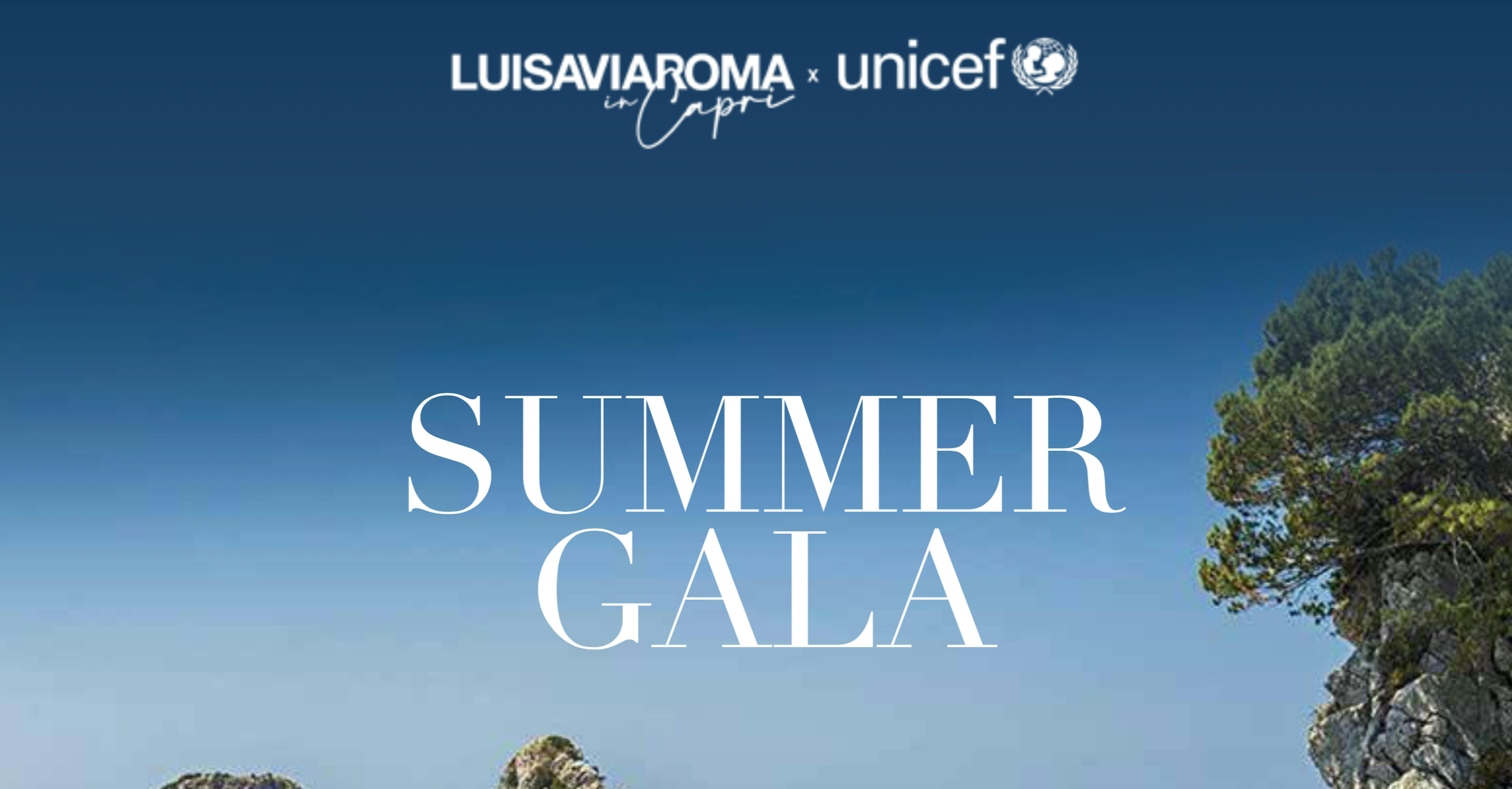 Gala Capri 2021 - LuisaViaRoma per UNICEF