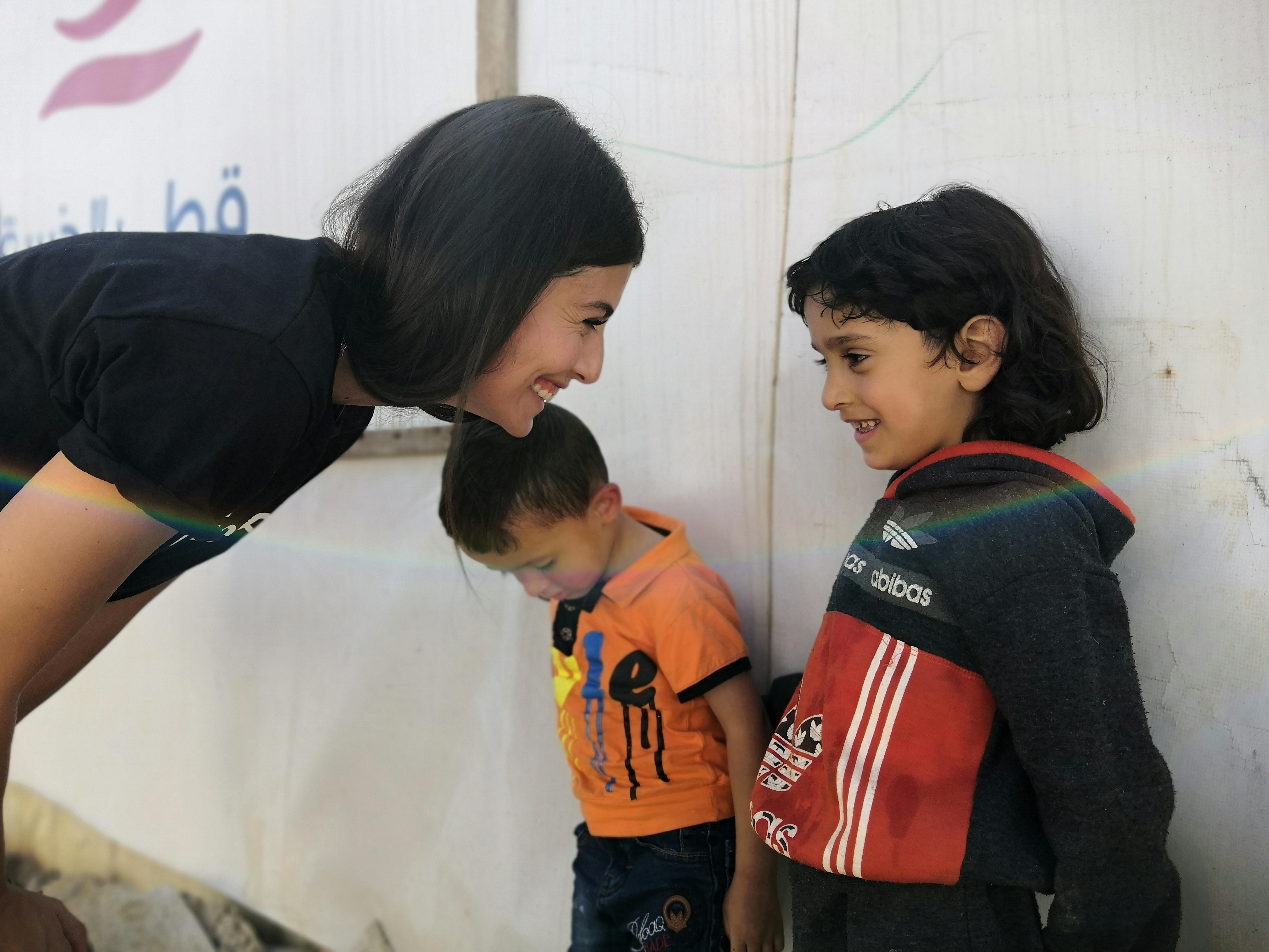 Alessandra Mastronardi, in viaggio sul campo in Libano ha incontrato le famiglie siriane fuggite dalla guerra che vivono nei campi rifugiati
