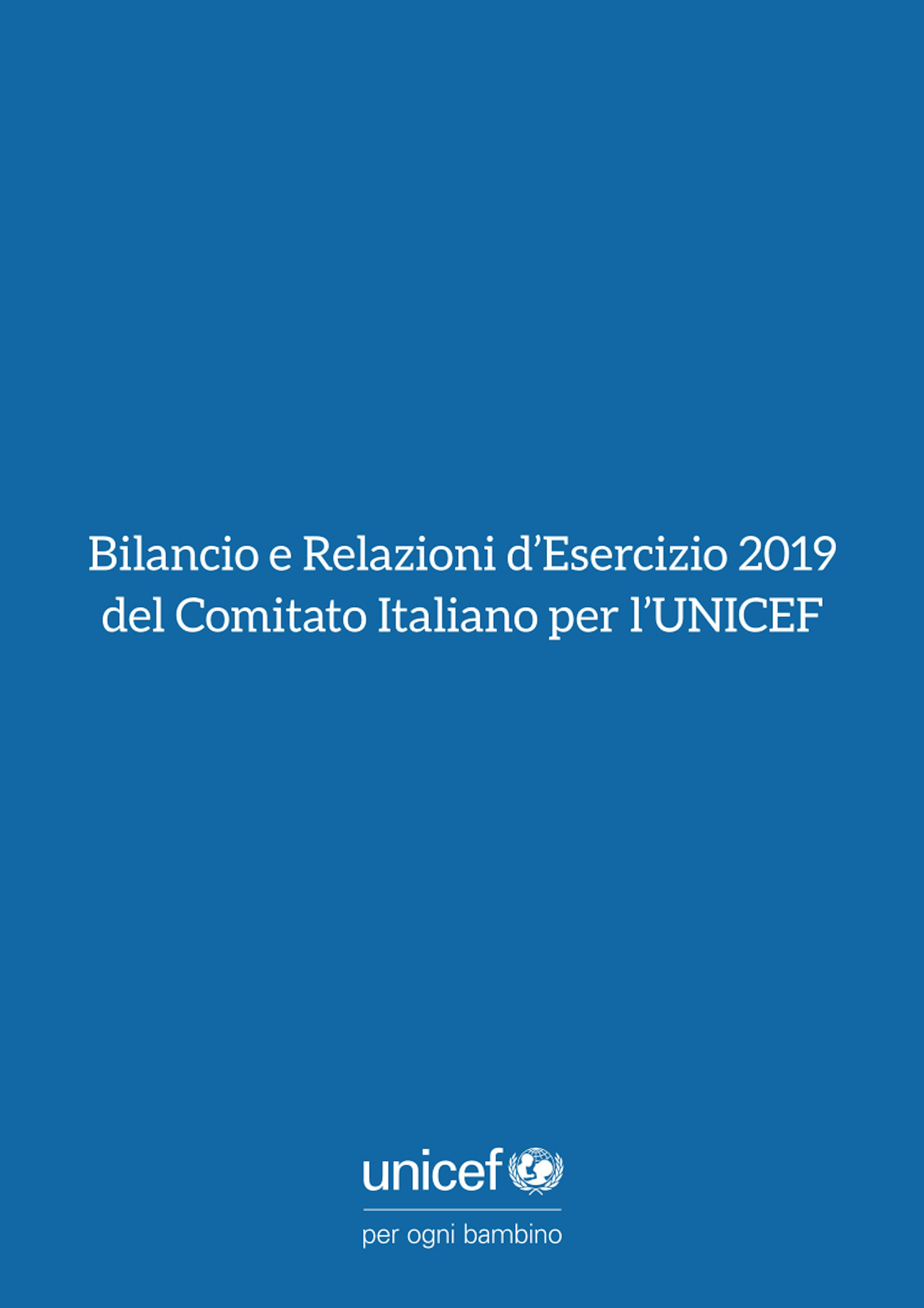 Bilancio e Relazioni di Esercizio 2019