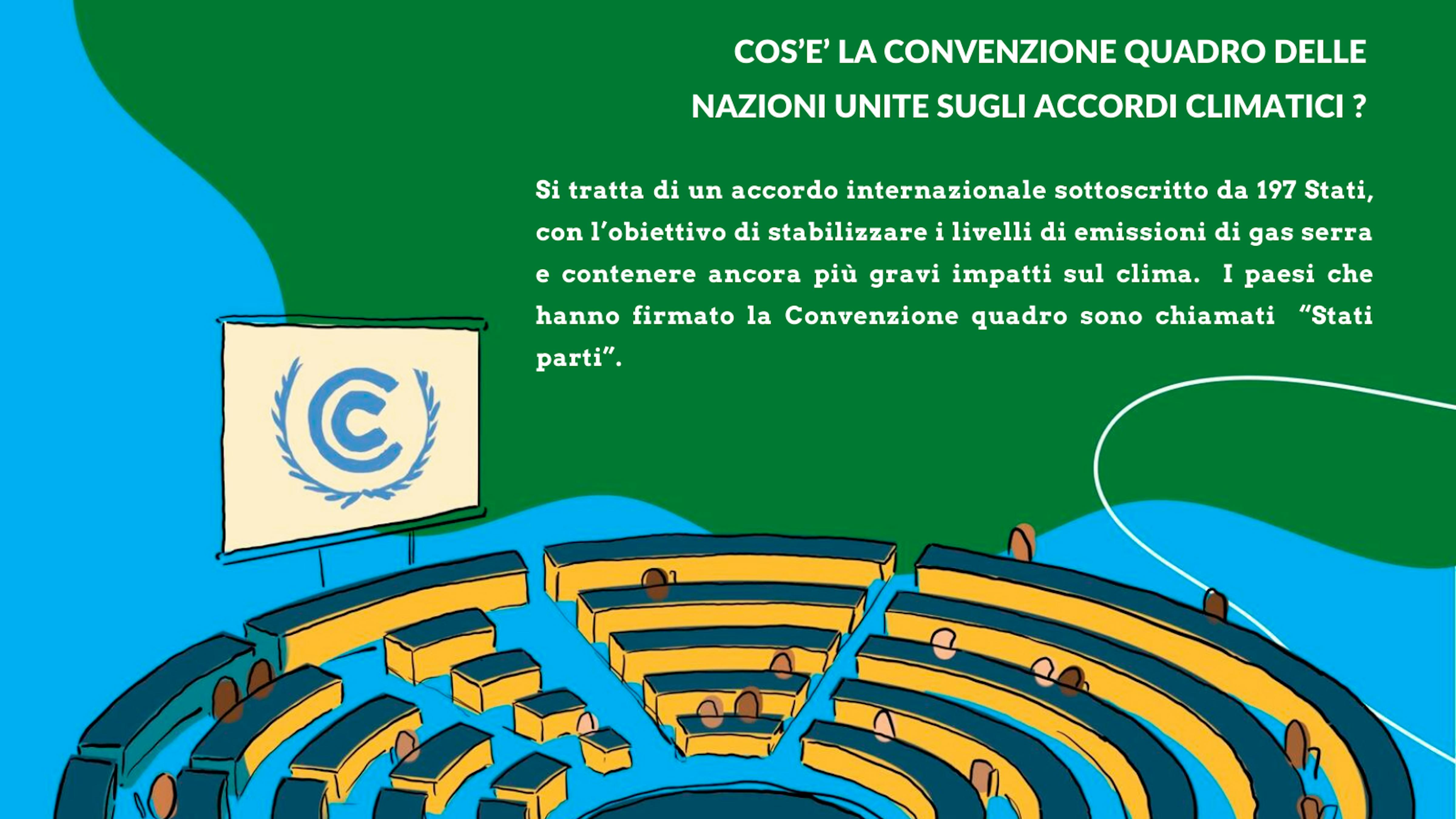 COP26 accordi sul clima, la Convenzione Quadro